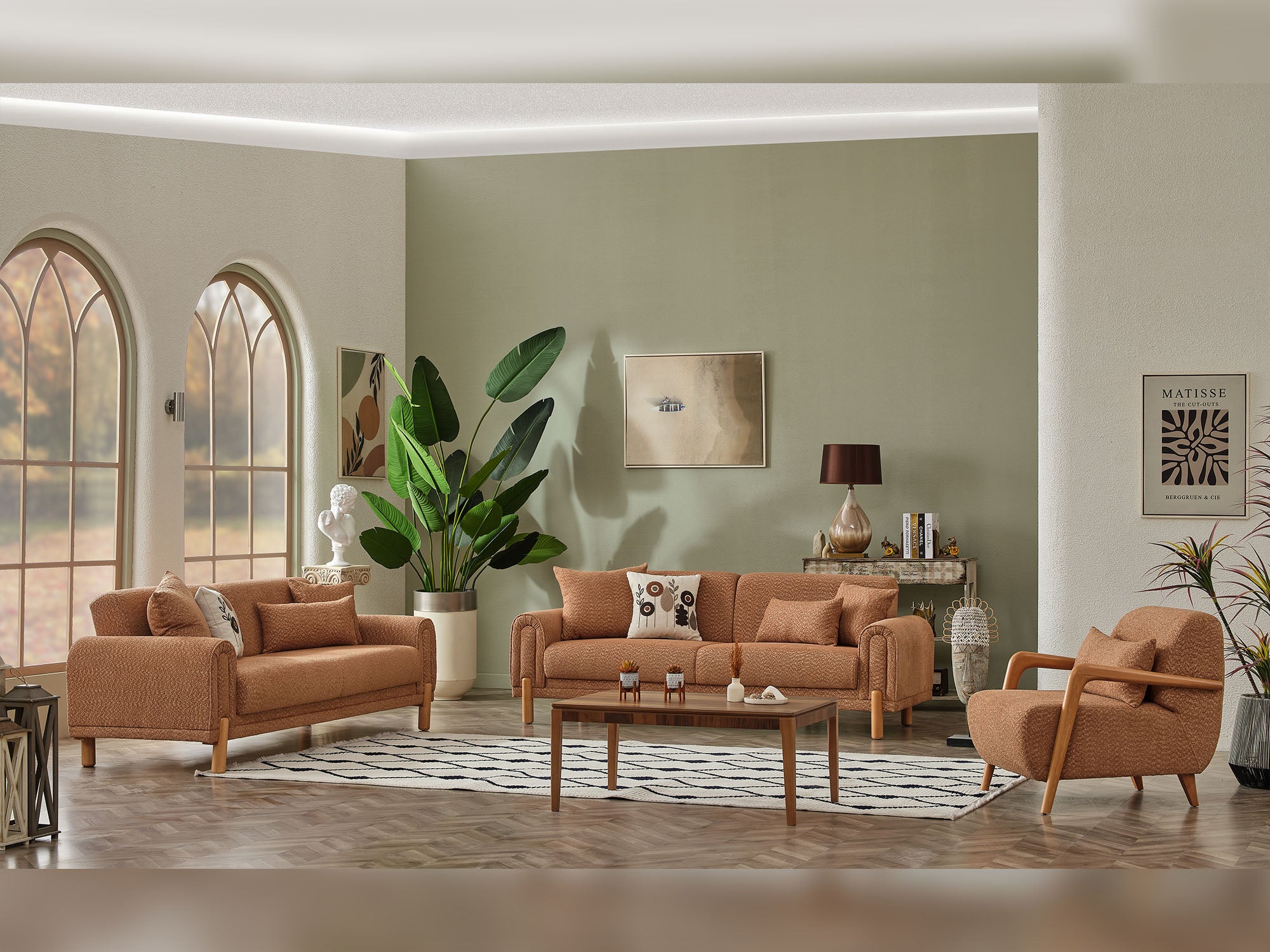 Soho Convertible Sofa Somon