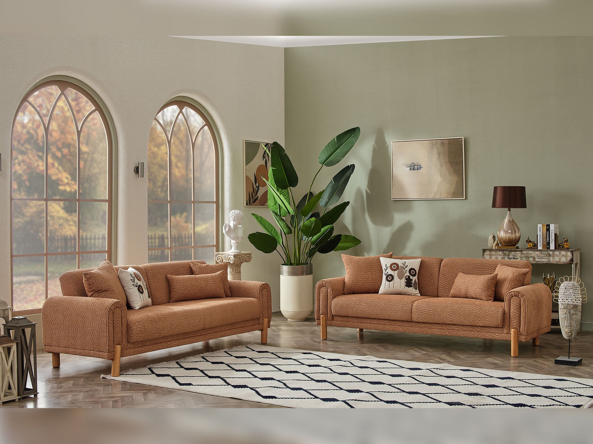 Soho Convertible Sofa Somon