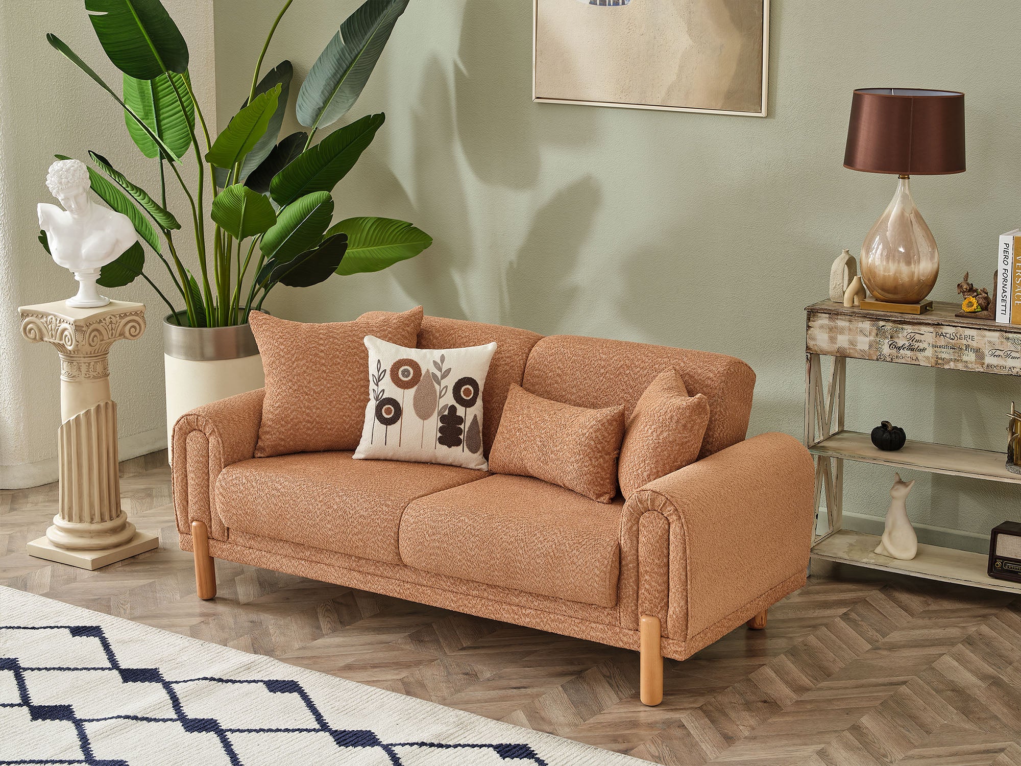 Soho Convertible Loveseat Somon