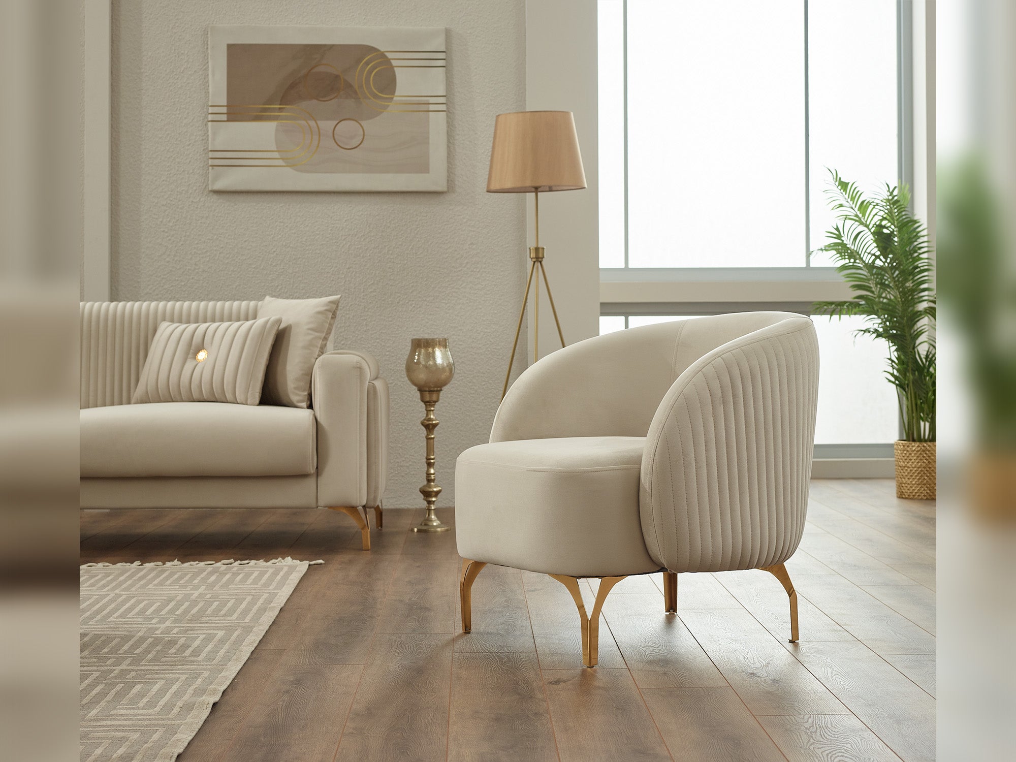 Terra 3-pieces (Sofa & Loveseat & Chair) Livingroom
