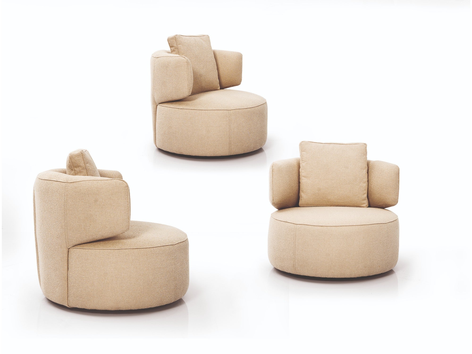 Tesla Stationary Livingroom Set (2 Sofa & 2 Chair)