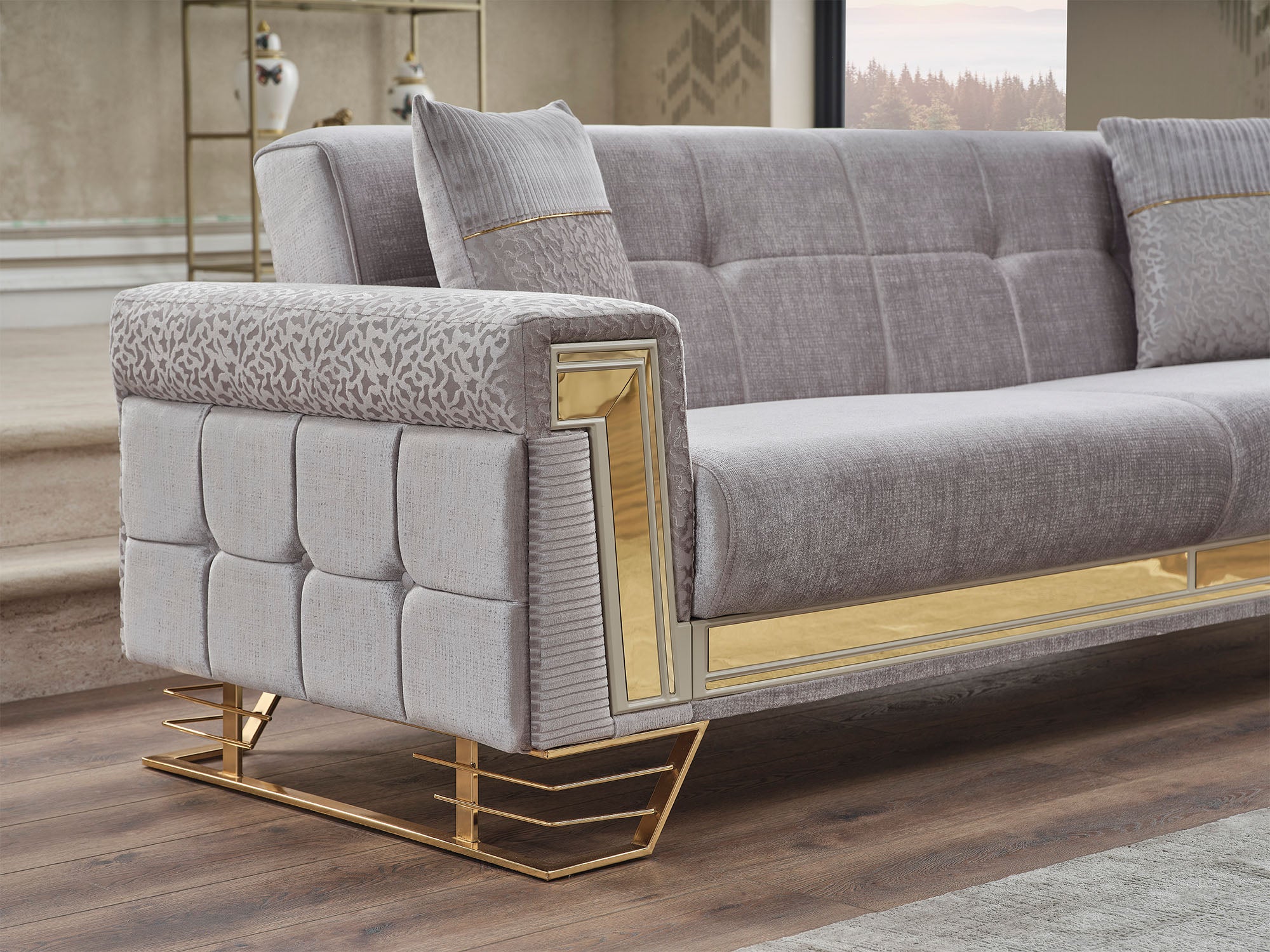 Titan Convertible Loveseat