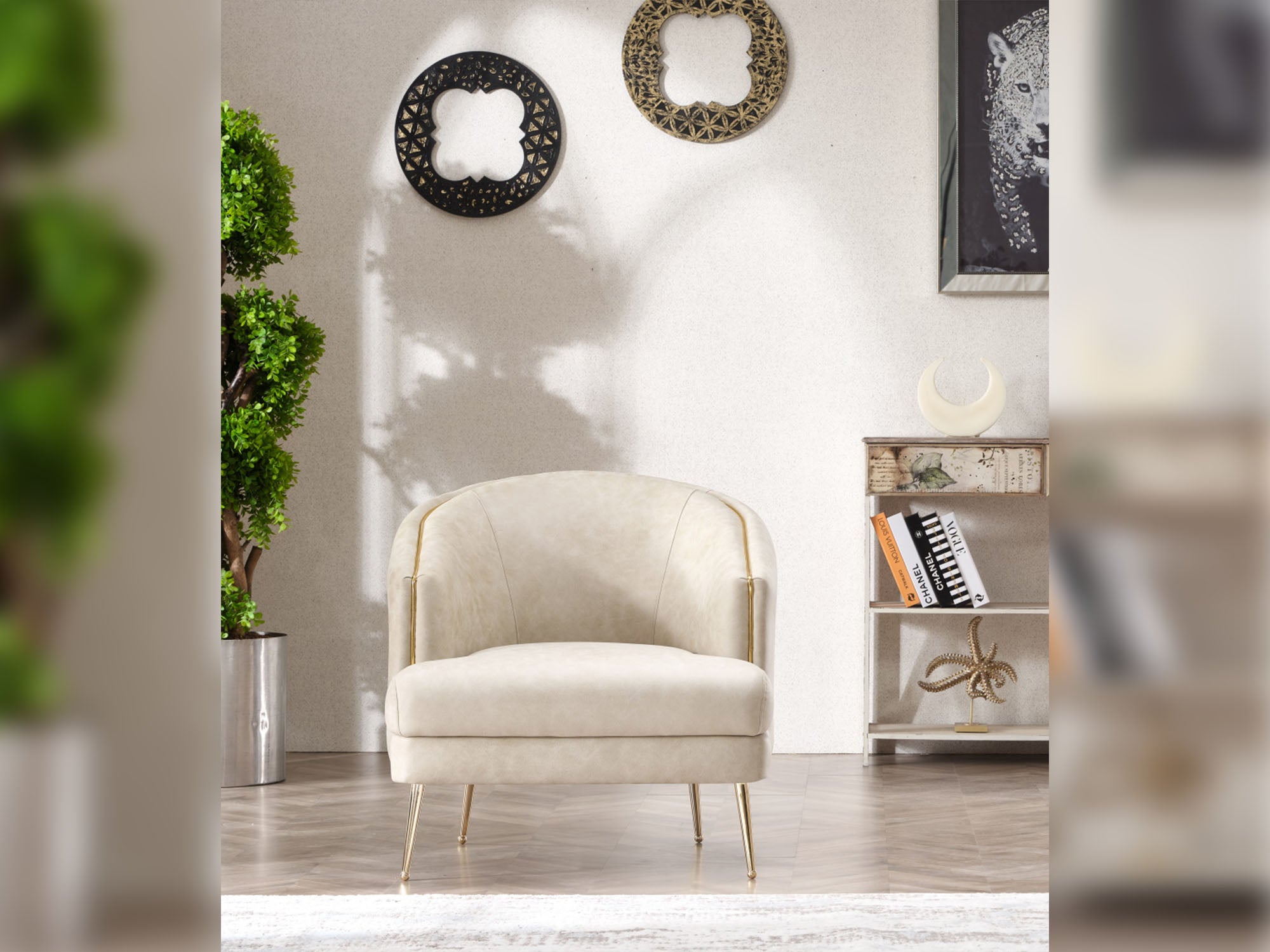 Tivoli Chair Cream