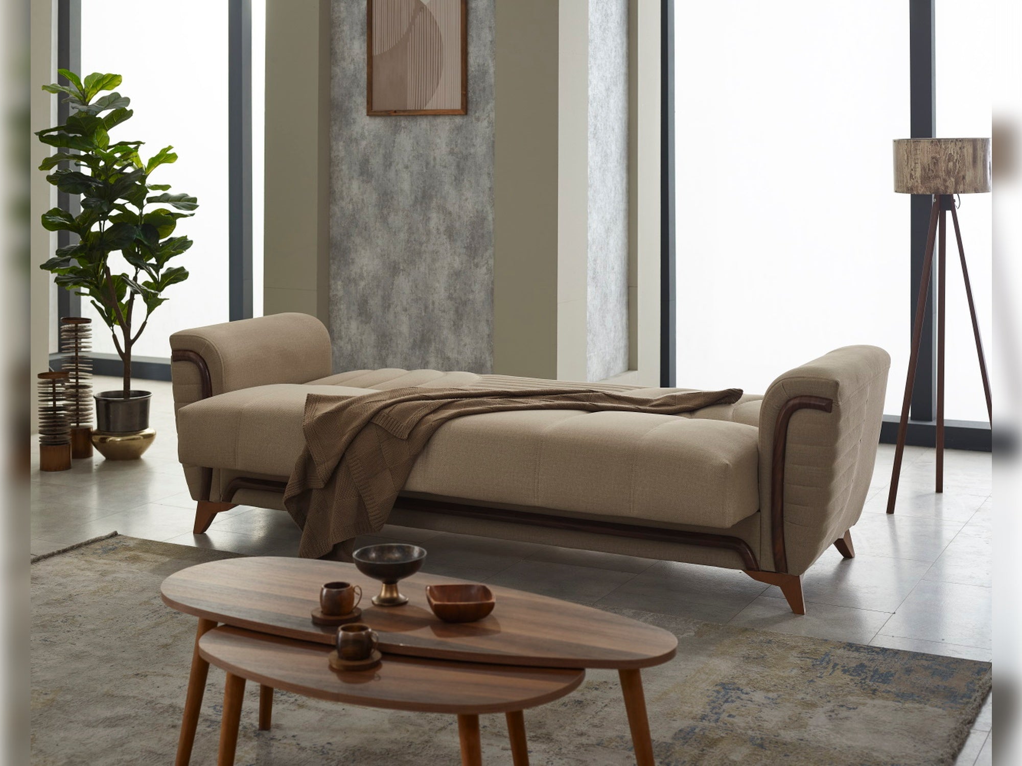 Torino Convertible Livingroom Set (2 Sofa & 2 Chair)