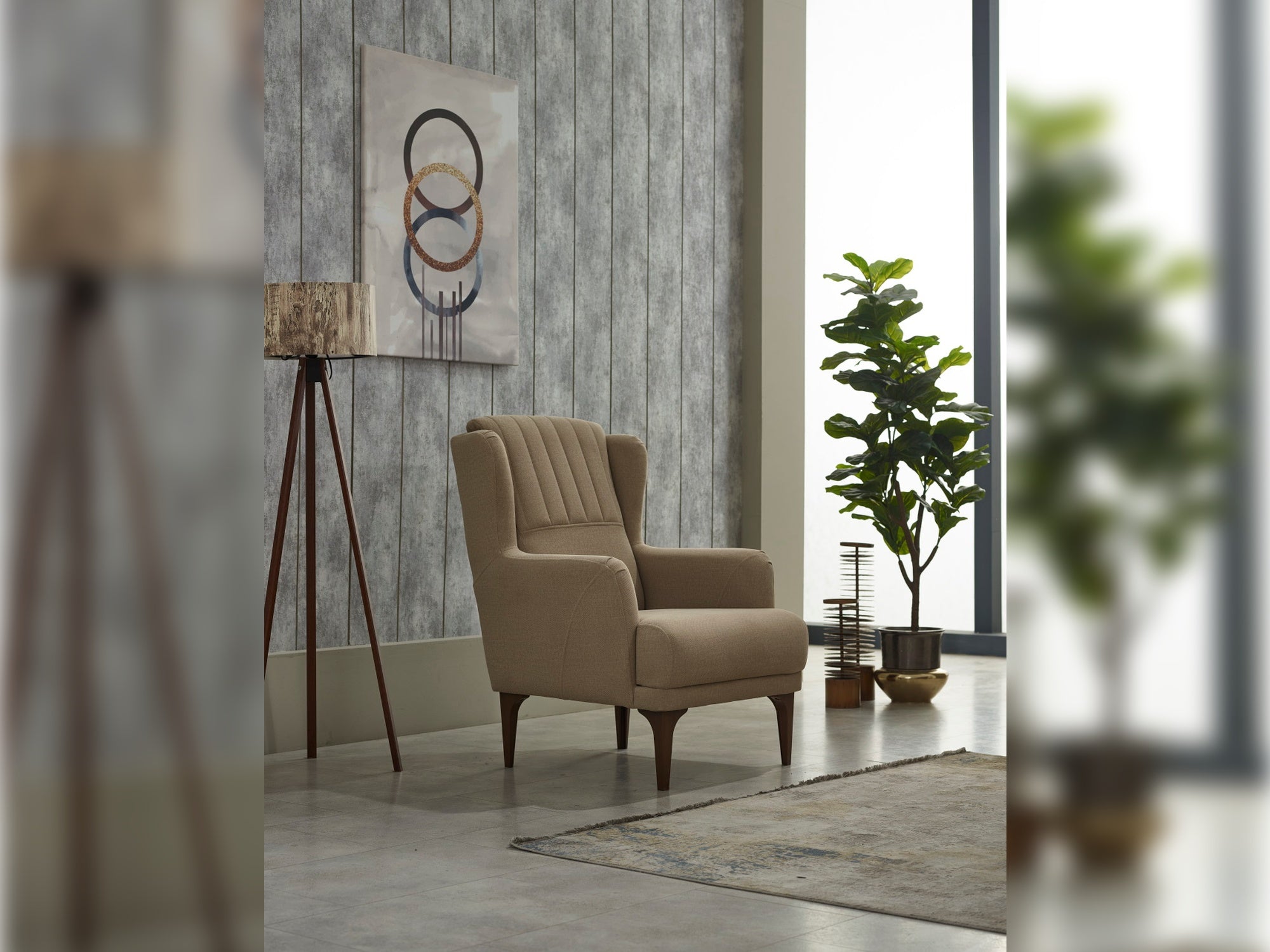 Torino Convertible Livingroom Set (2 Sofa & 2 Chair)