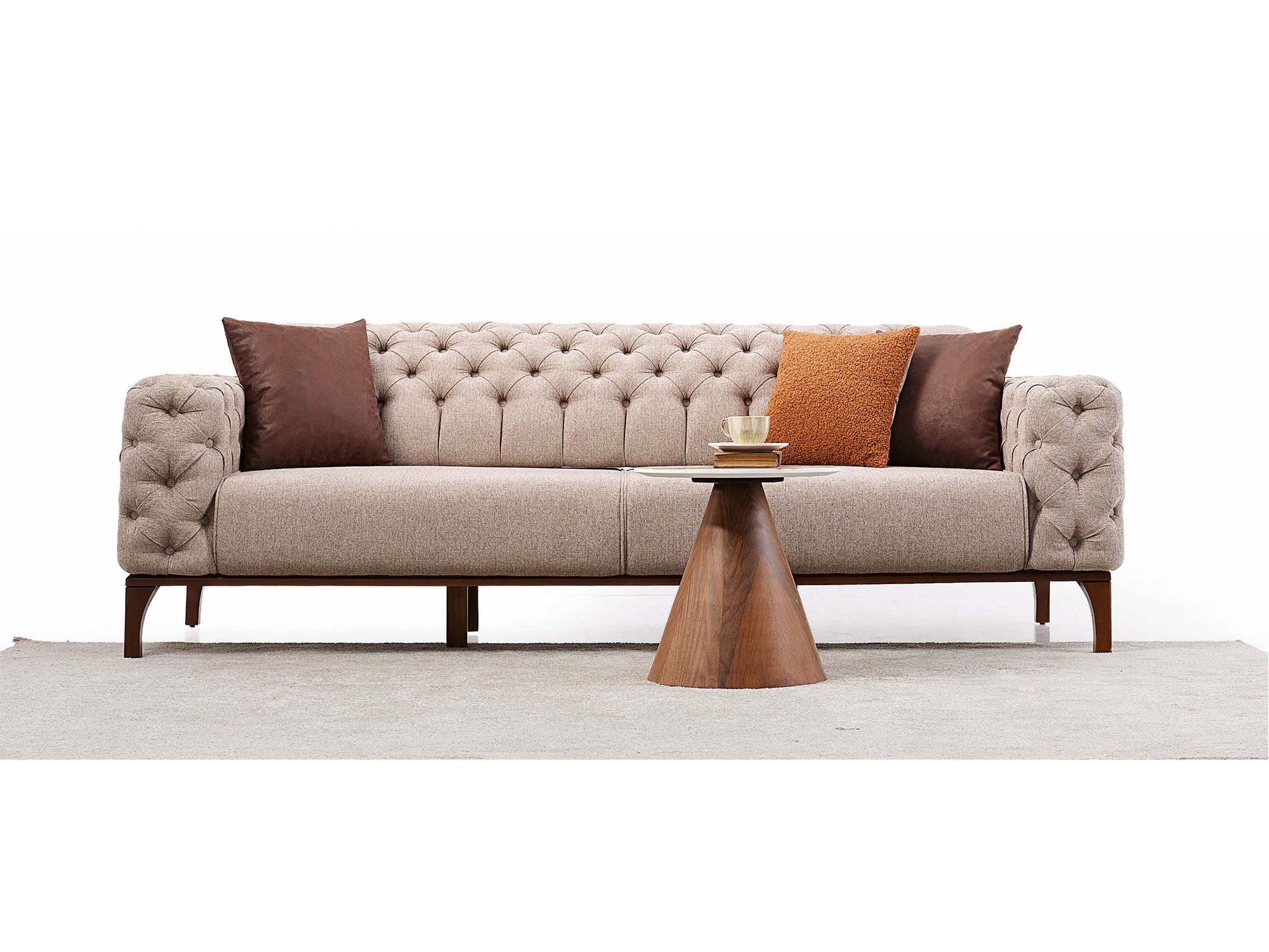 Toronto Convertible Livingroom Set (2 Sofa & 2 Chair)