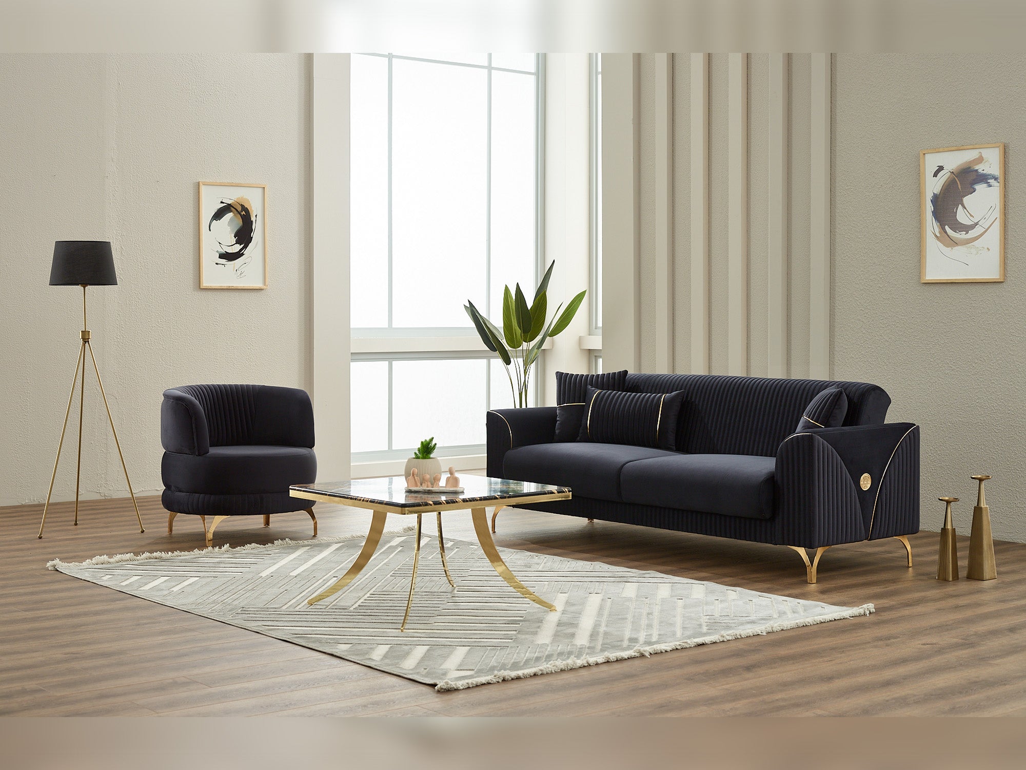 Urla Convertible Sofa