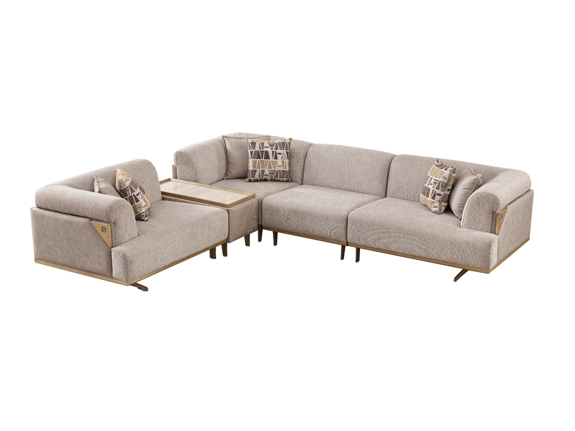 Urla Modular Sectional Cream