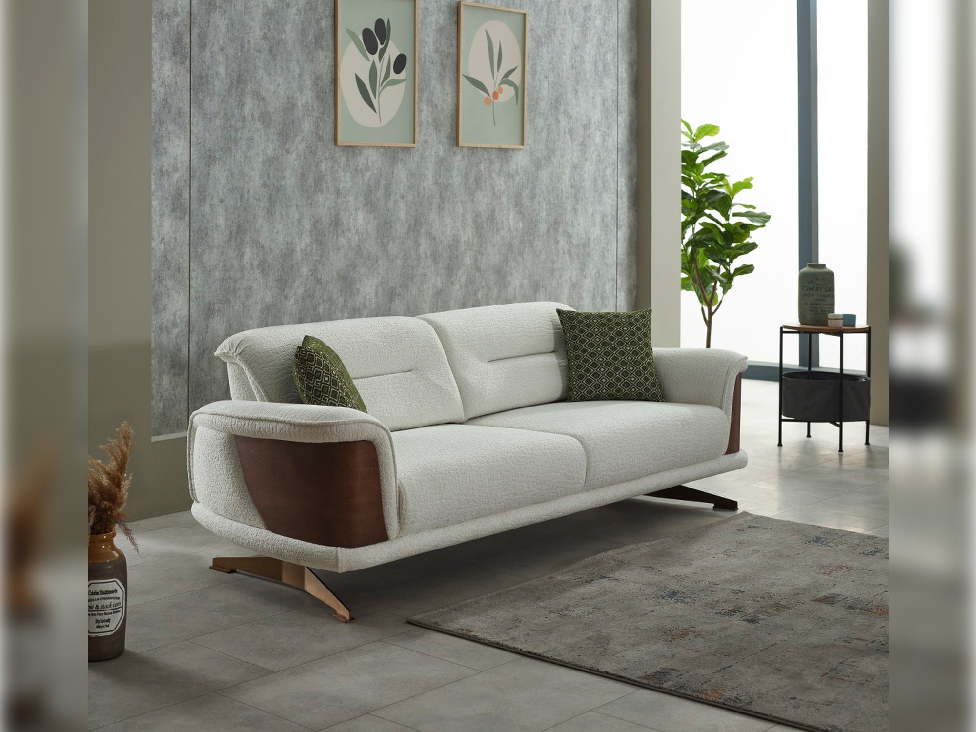 Valencia Convertible Livingroom Set (2 Sofa & 2 Chair)
