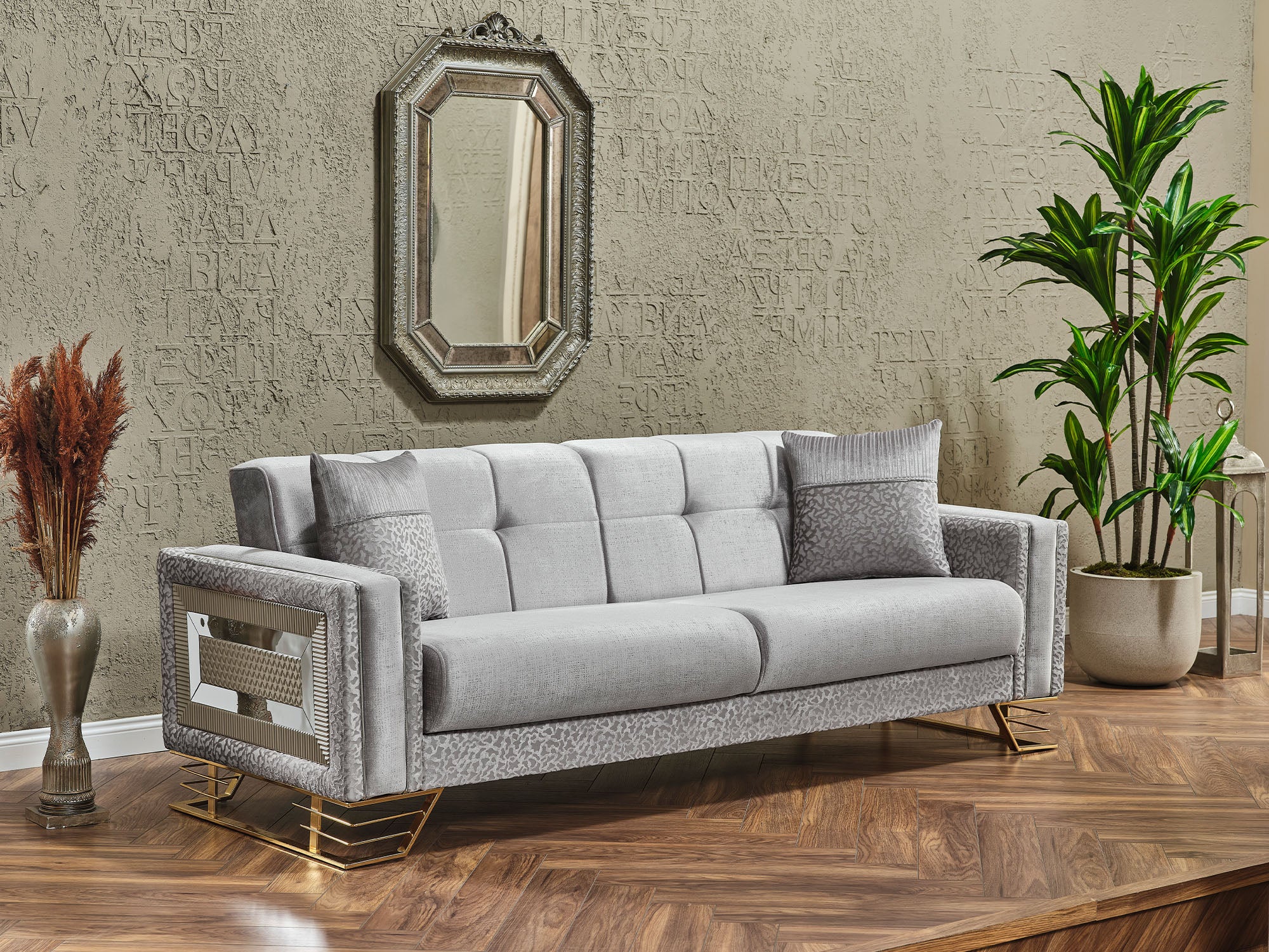 Valero Convertible Loveseat