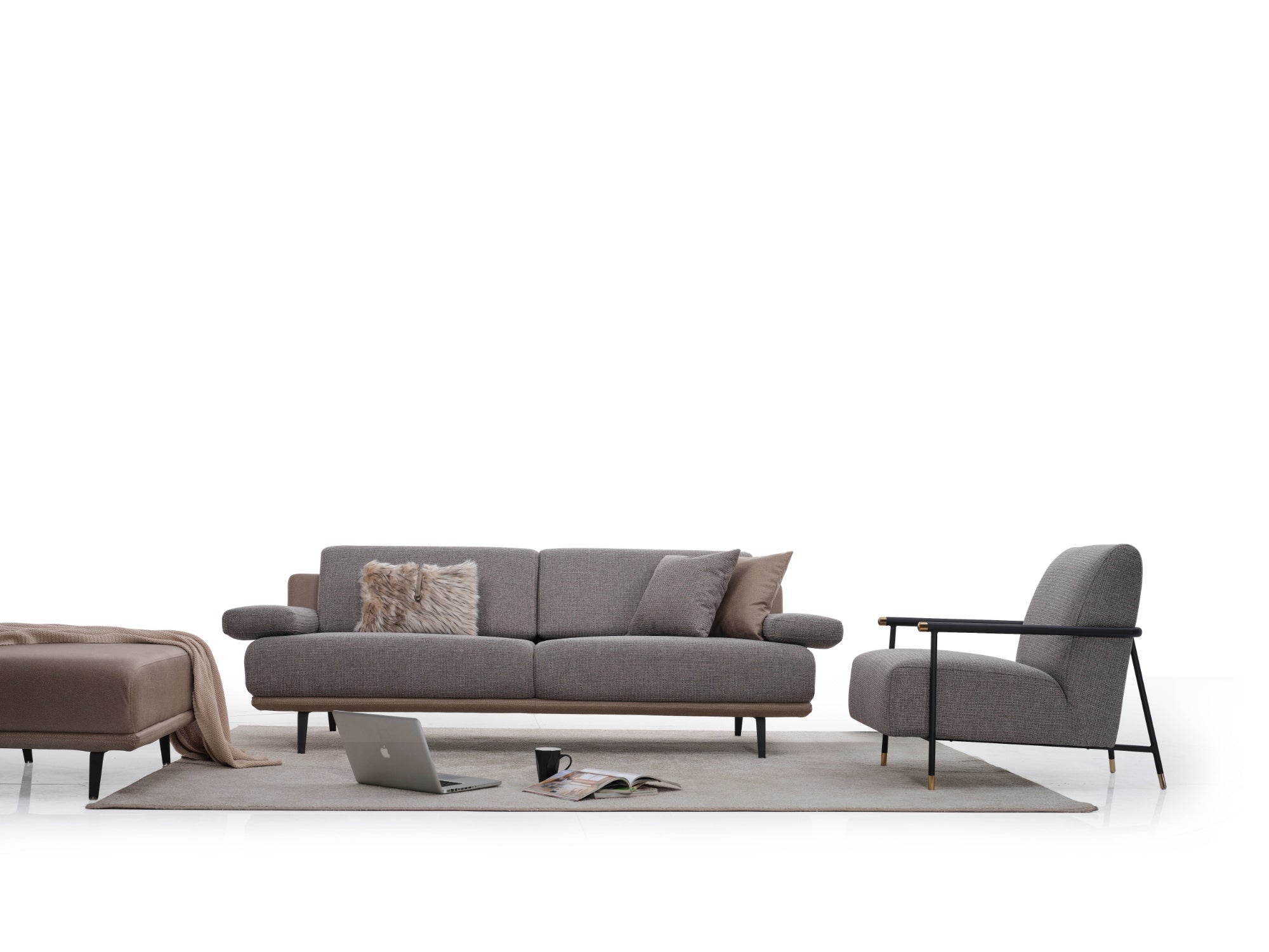 Venedik Stationary Livingroom Set (2 Sofa & 2 Chair)