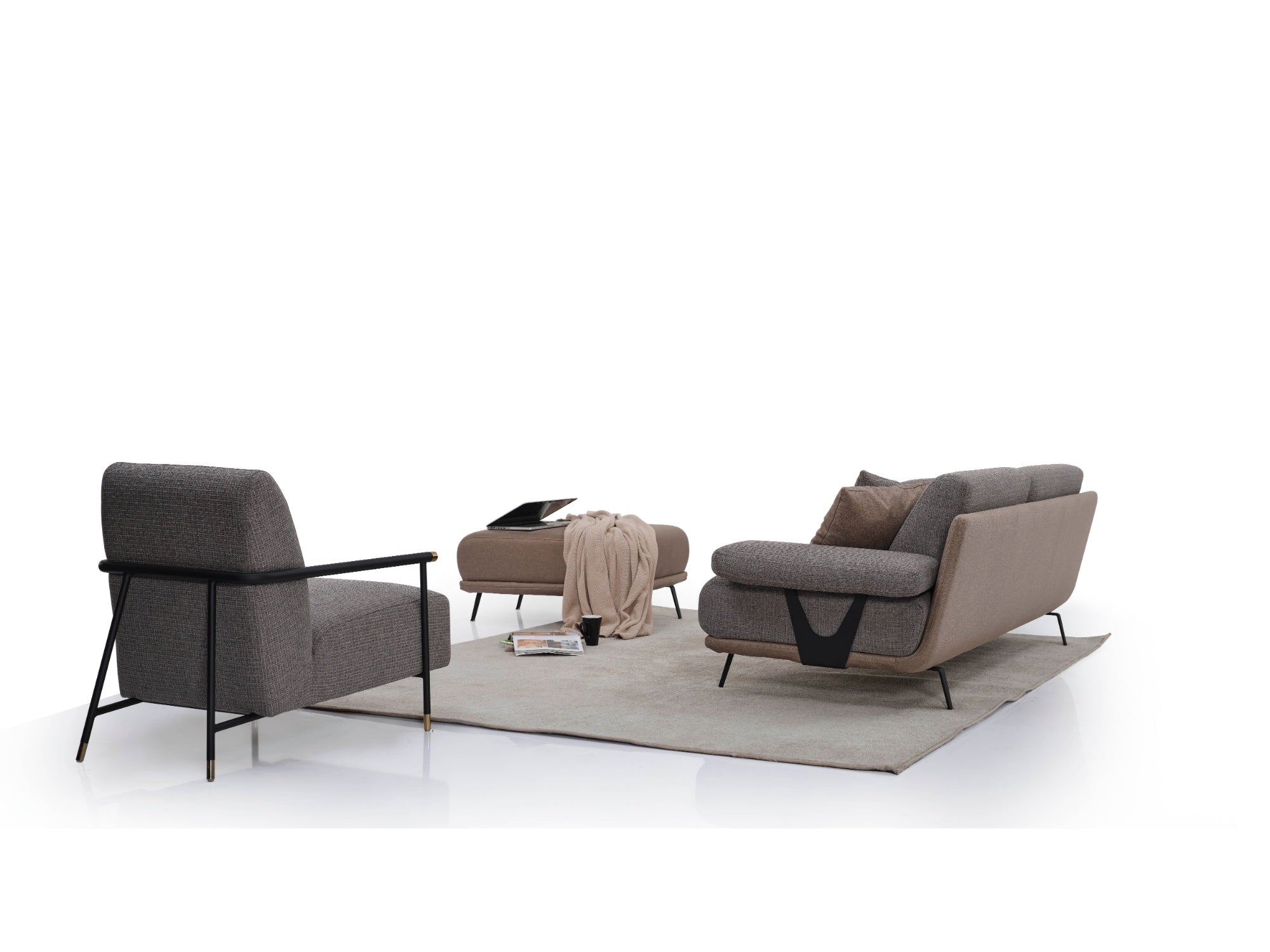 Venedik Stationary Livingroom Set (2 Sofa & 2 Chair)