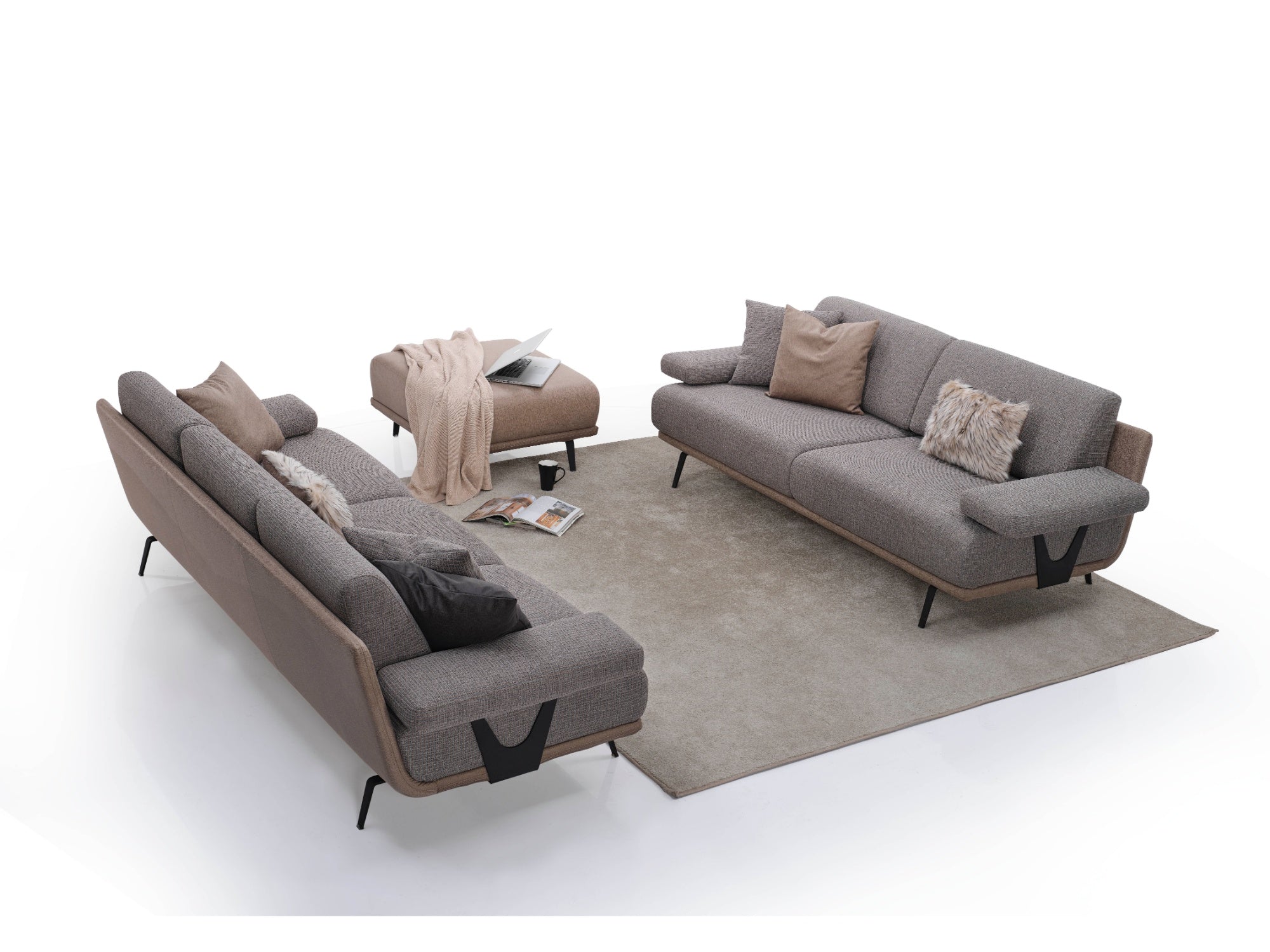 Venedik Stationary Livingroom Set (2 Sofa & 2 Chair)
