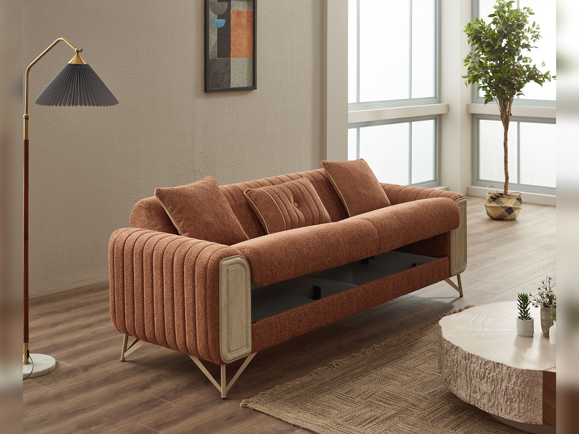 Venta Convertible Loveseat
