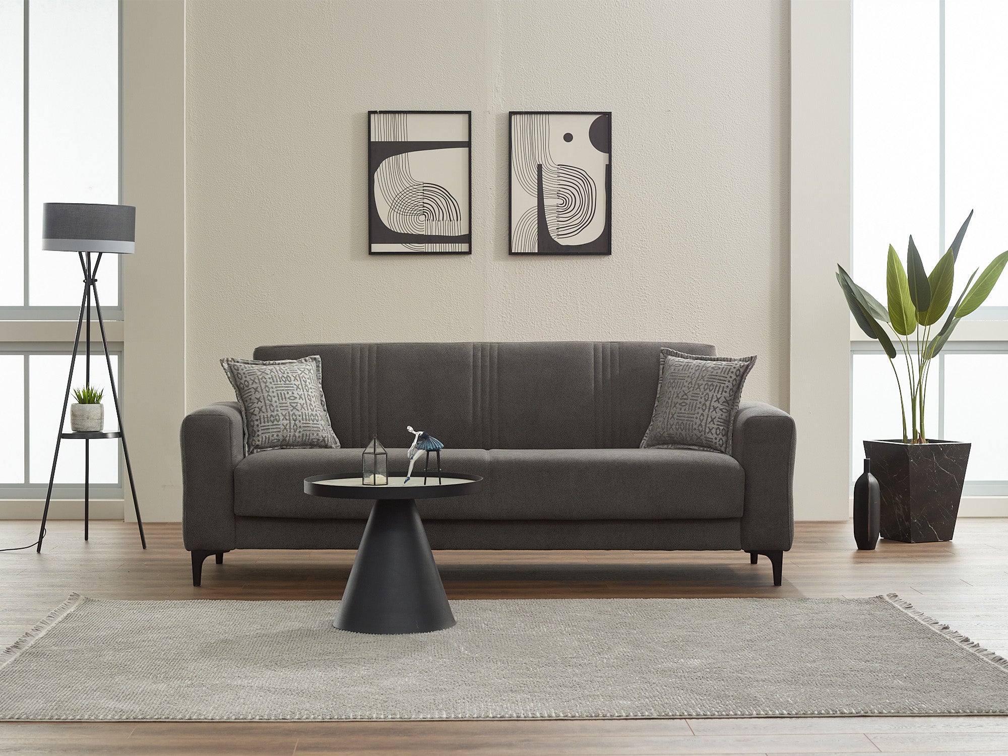 Wedy Convertible Loveseat