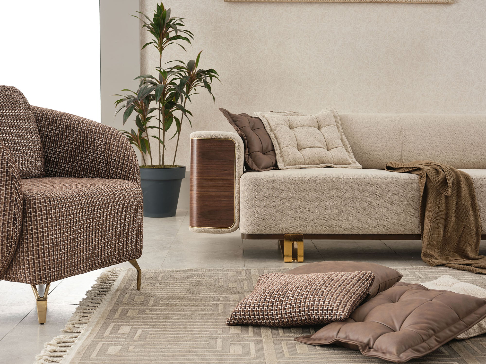 Wolker Convertible Sofa