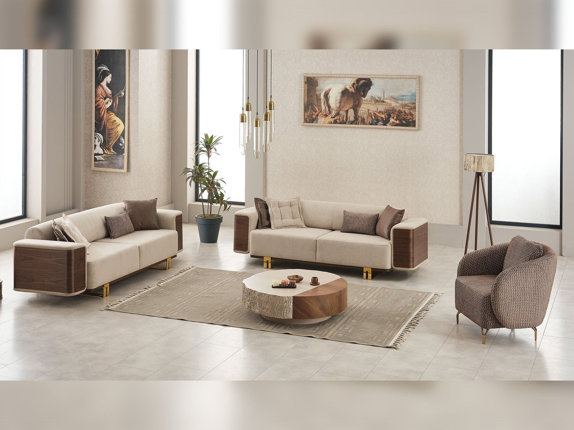 Wolker Convertible Sofa
