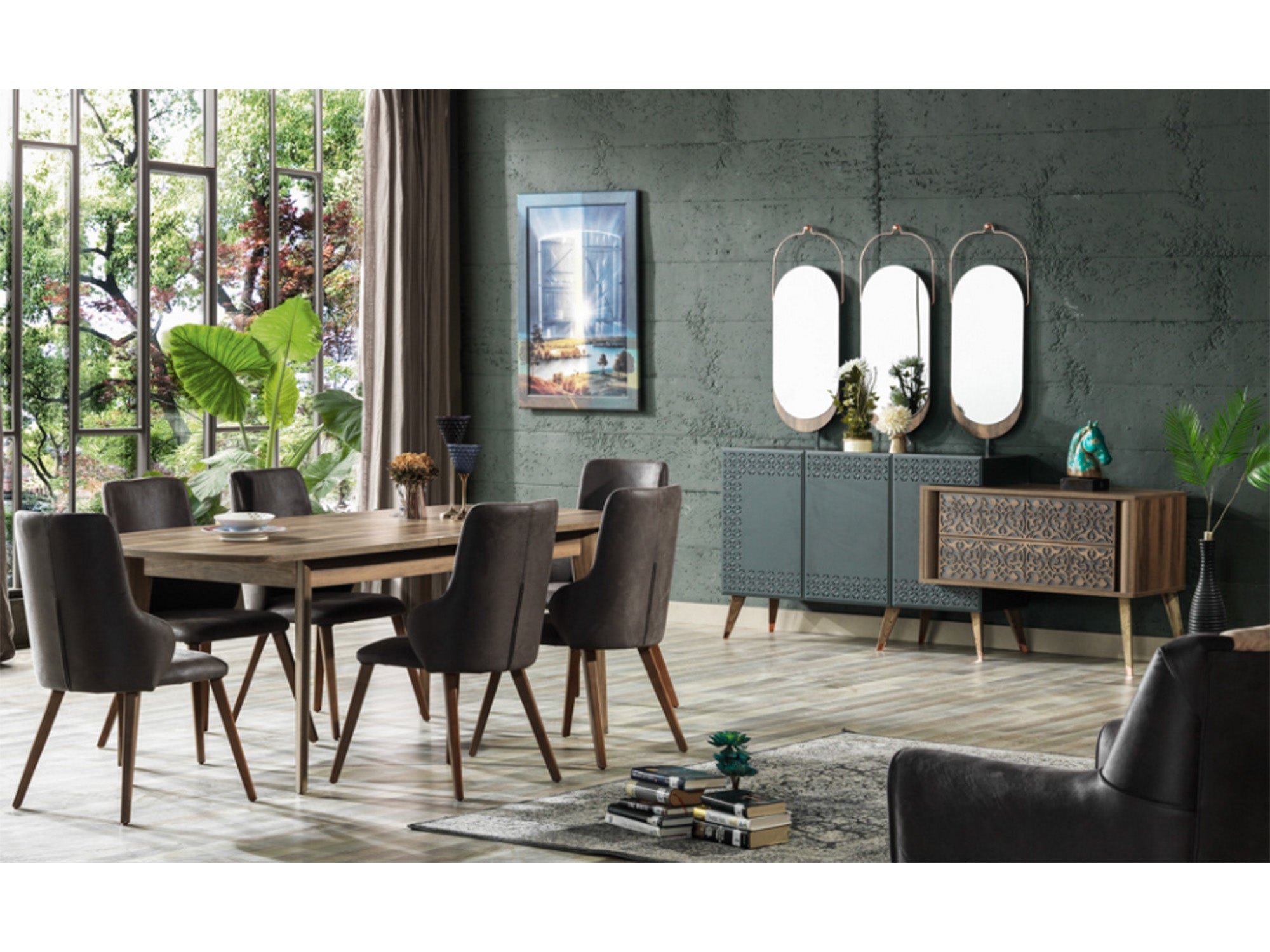 Yalı Diningroom Consol With Mirror