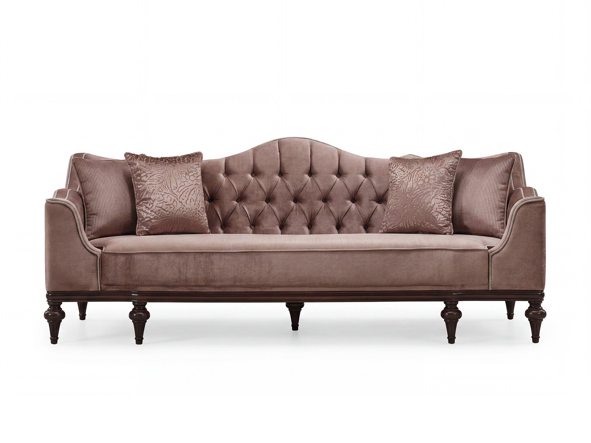 Zumrut Stationary Sofa Light Brown