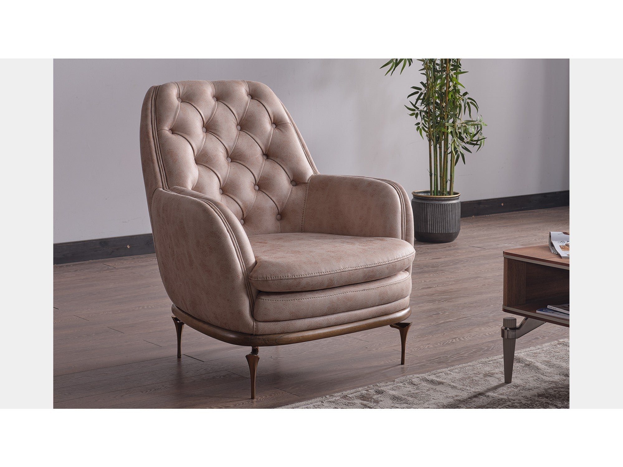 Akik Convertible Livingroom Set (2 Sofa & 2 Chair)
