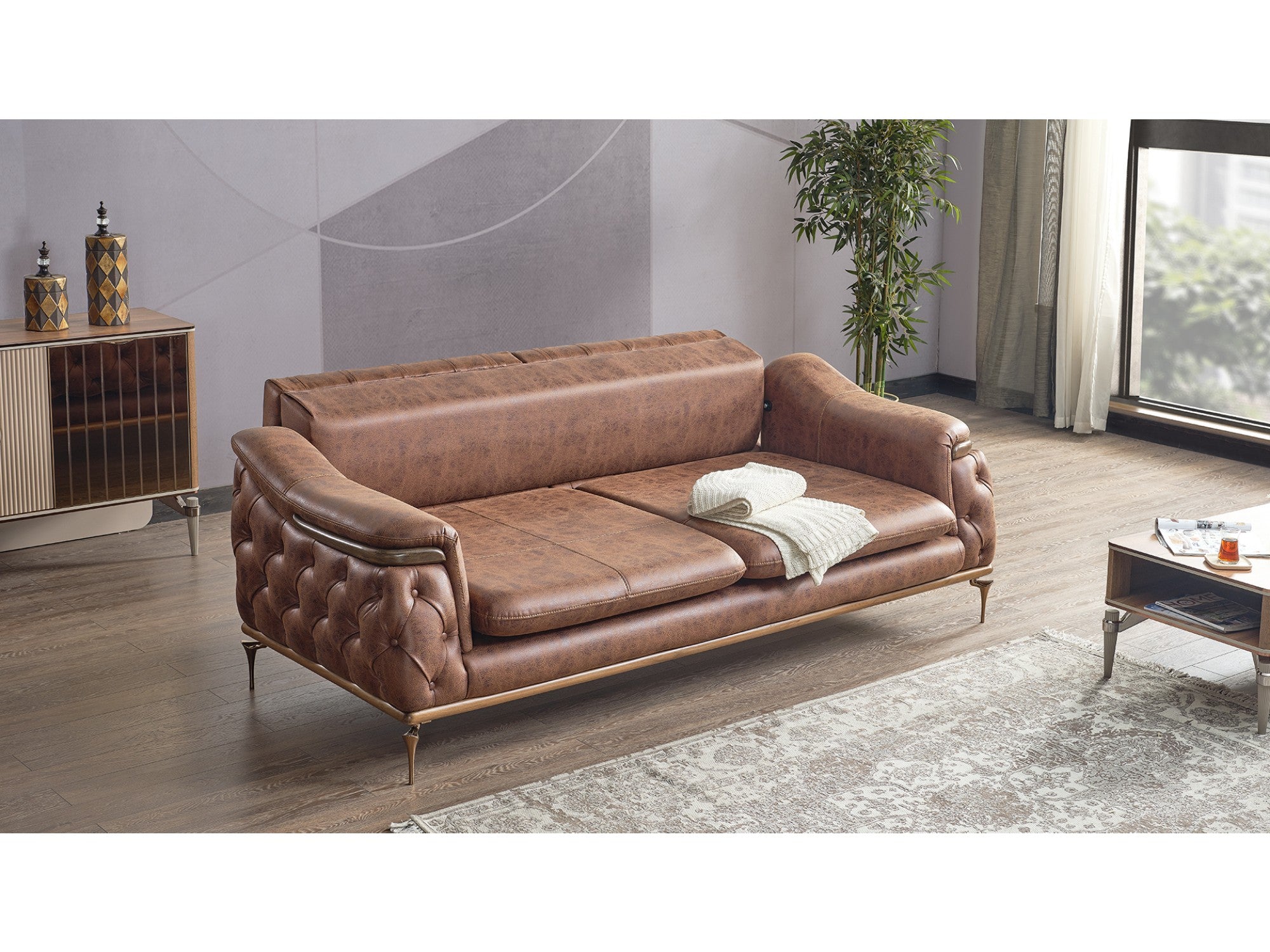 Akik Convertible Sofa