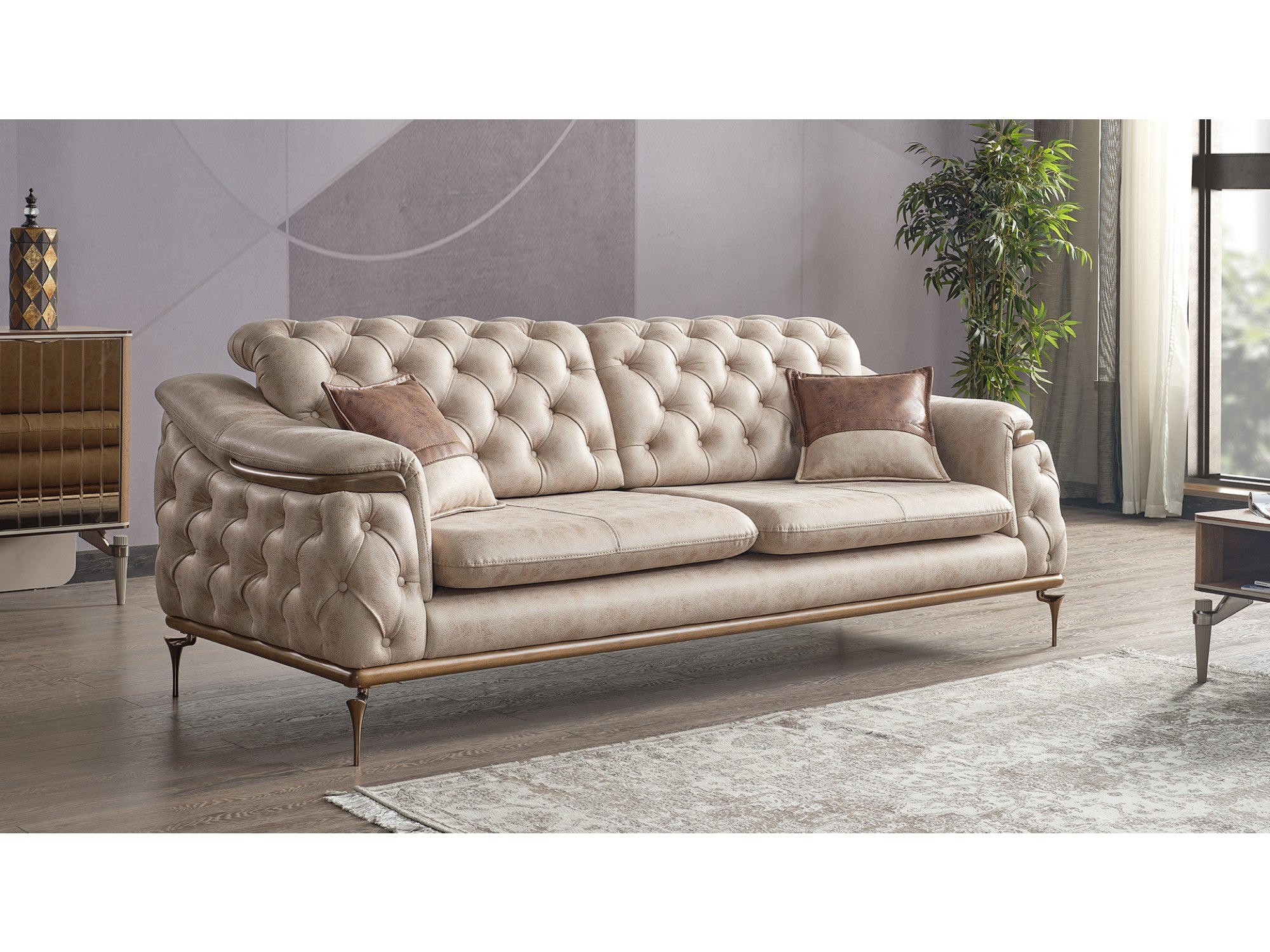 Akik Convertible Sofa