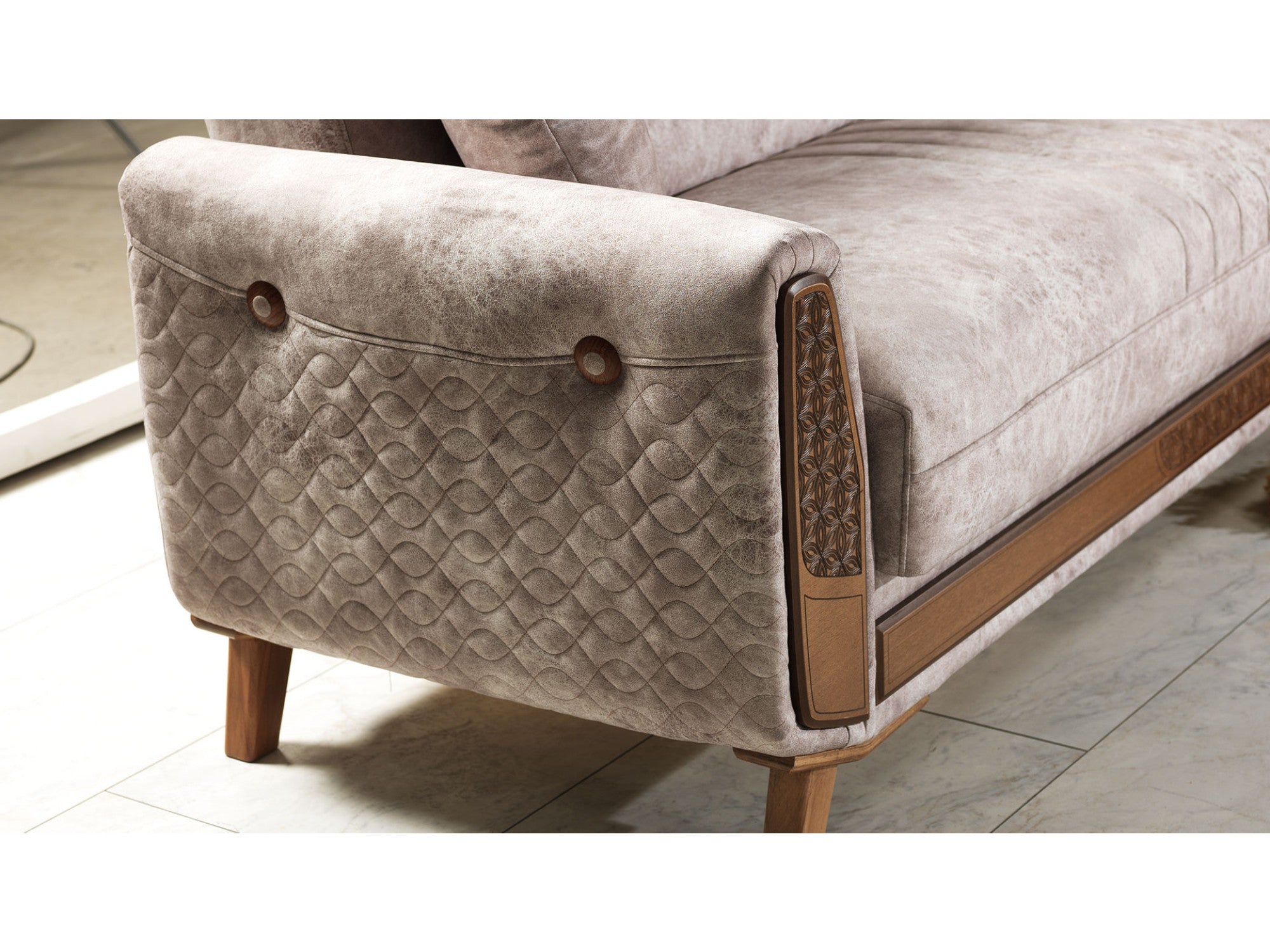 Barbaros Convertible Sofa