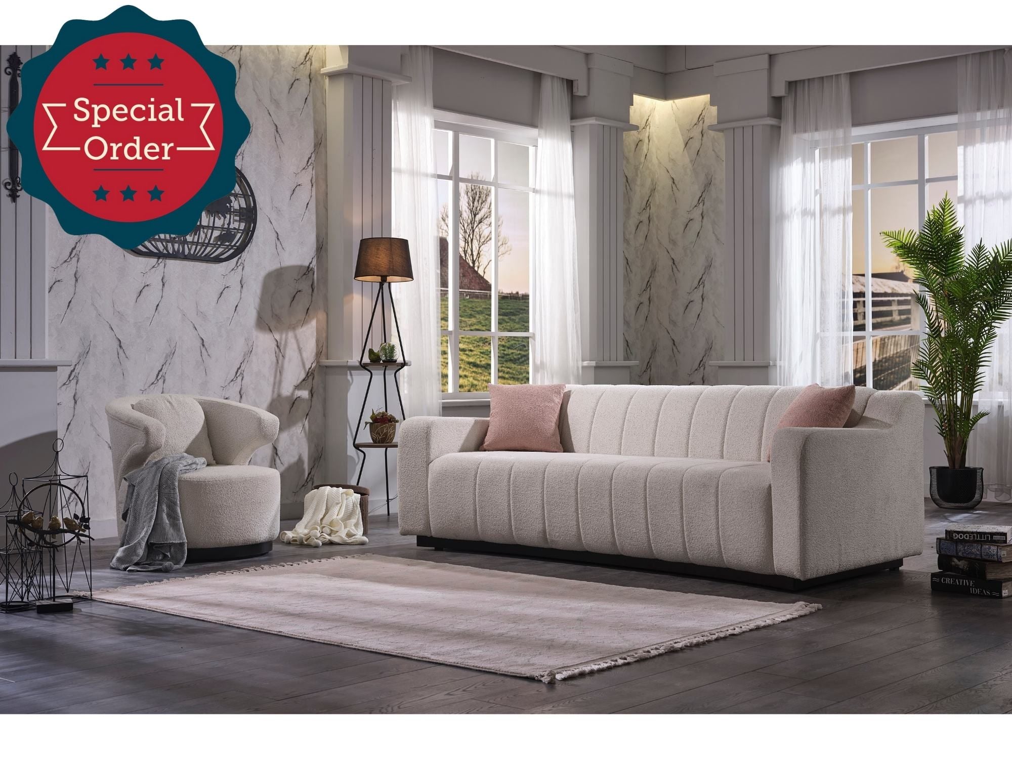 Bony Stationary Sofa