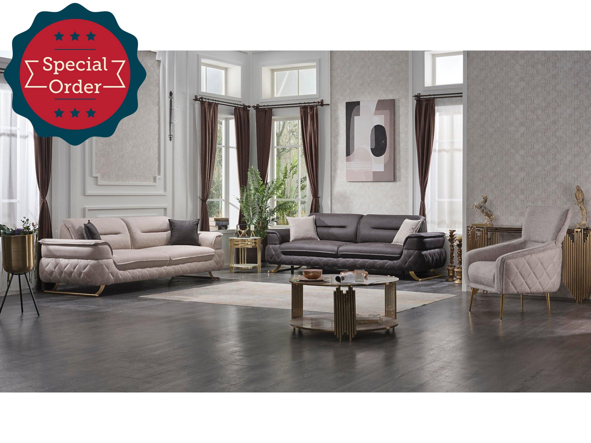 Boyd Convertible Livingroom Set (2 Sofa & 2 Chair)