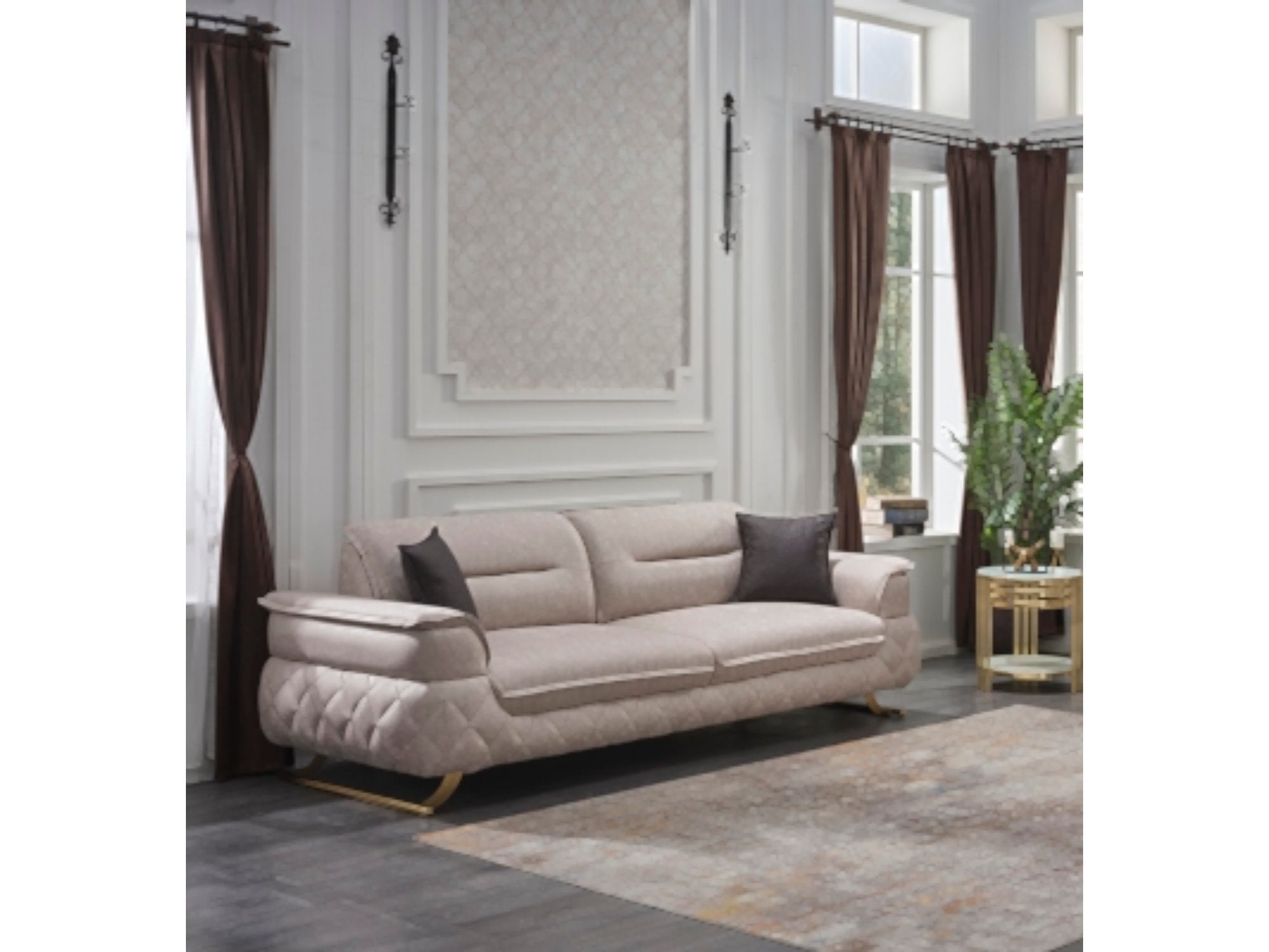 Boyd Convertible Livingroom Set (2 Sofa & 2 Chair)