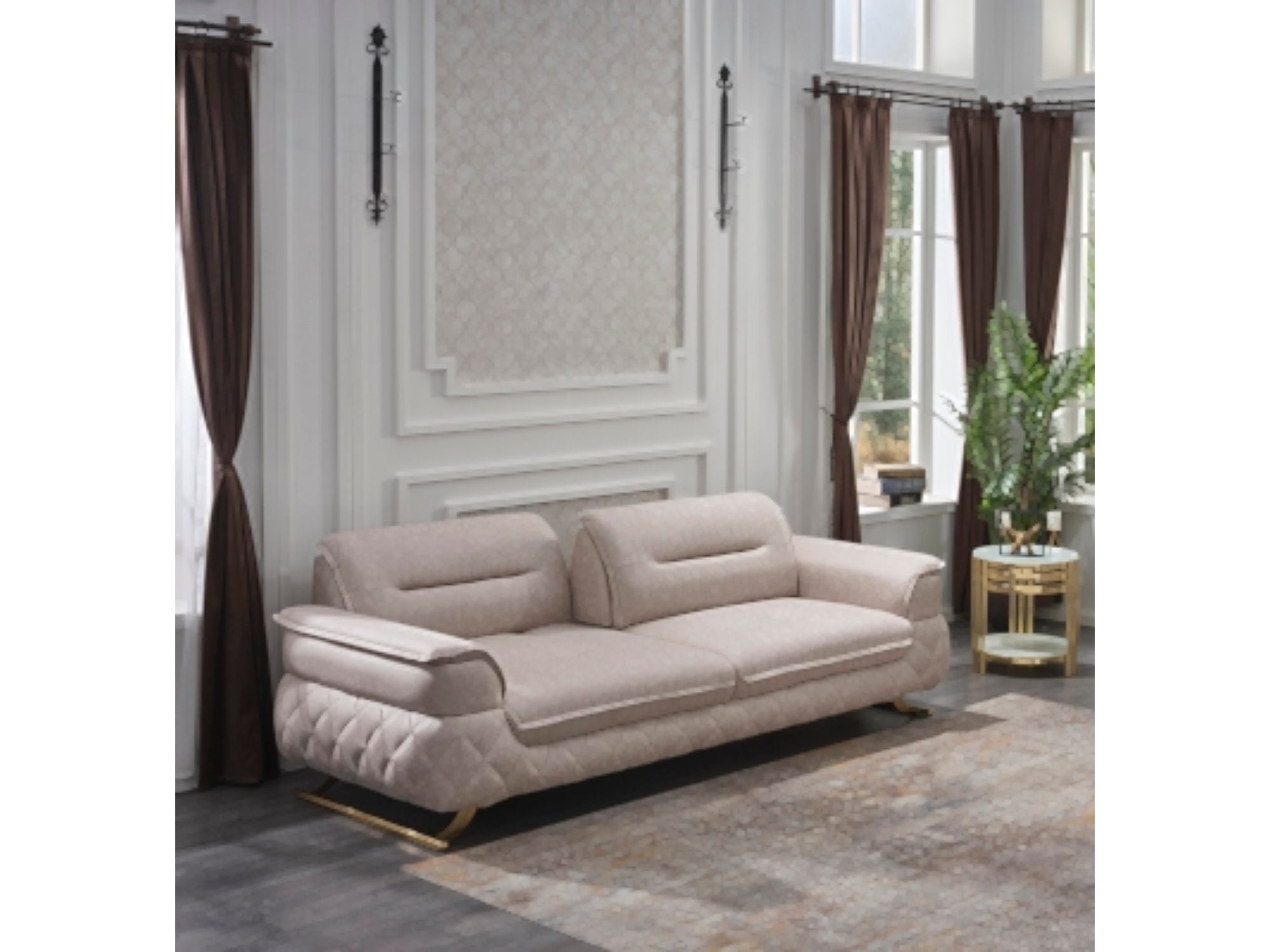 Boyd Convertible Livingroom Set (2 Sofa & 2 Chair)