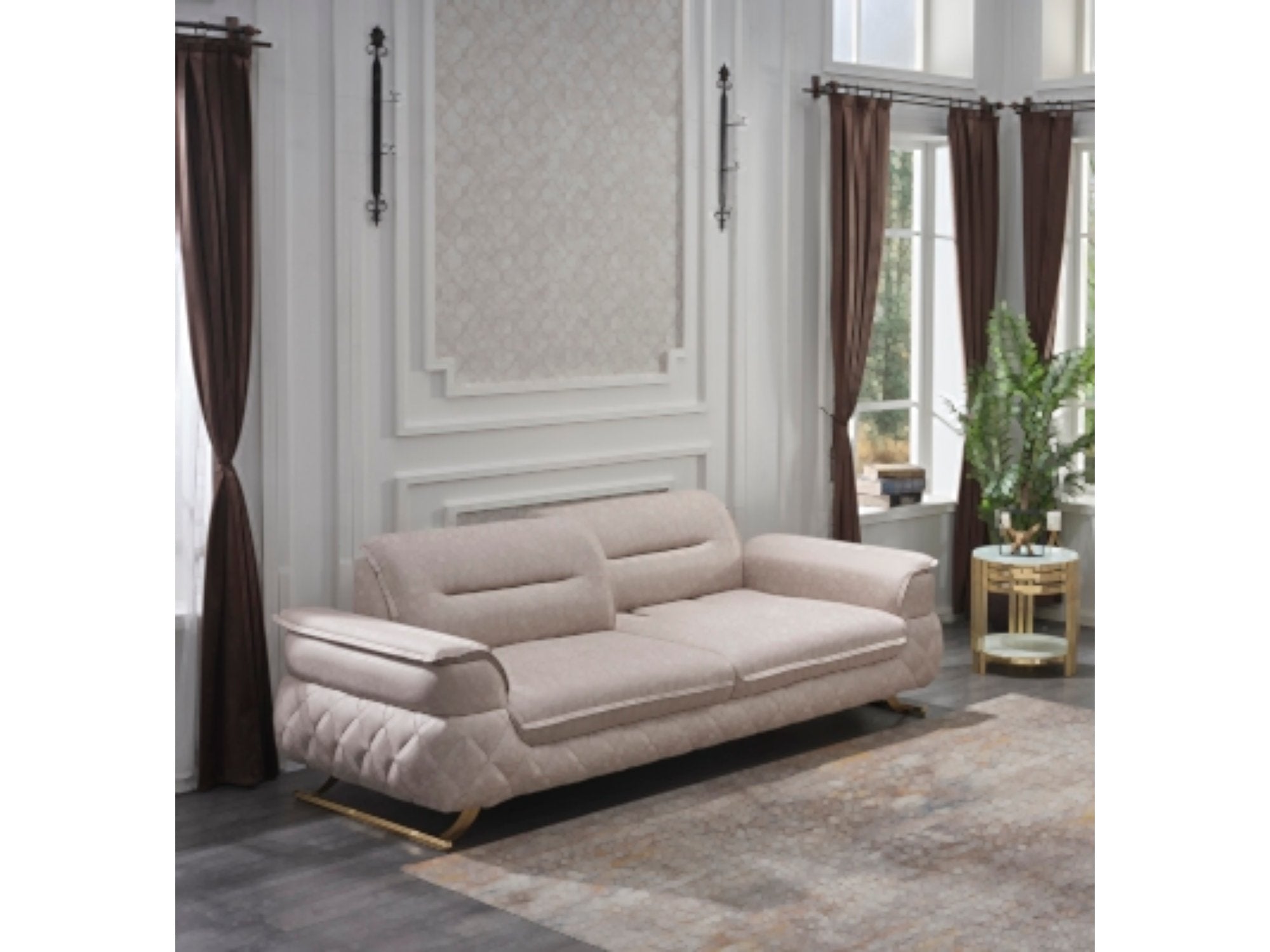 Boyd Convertible Livingroom Set (2 Sofa & 2 Chair)