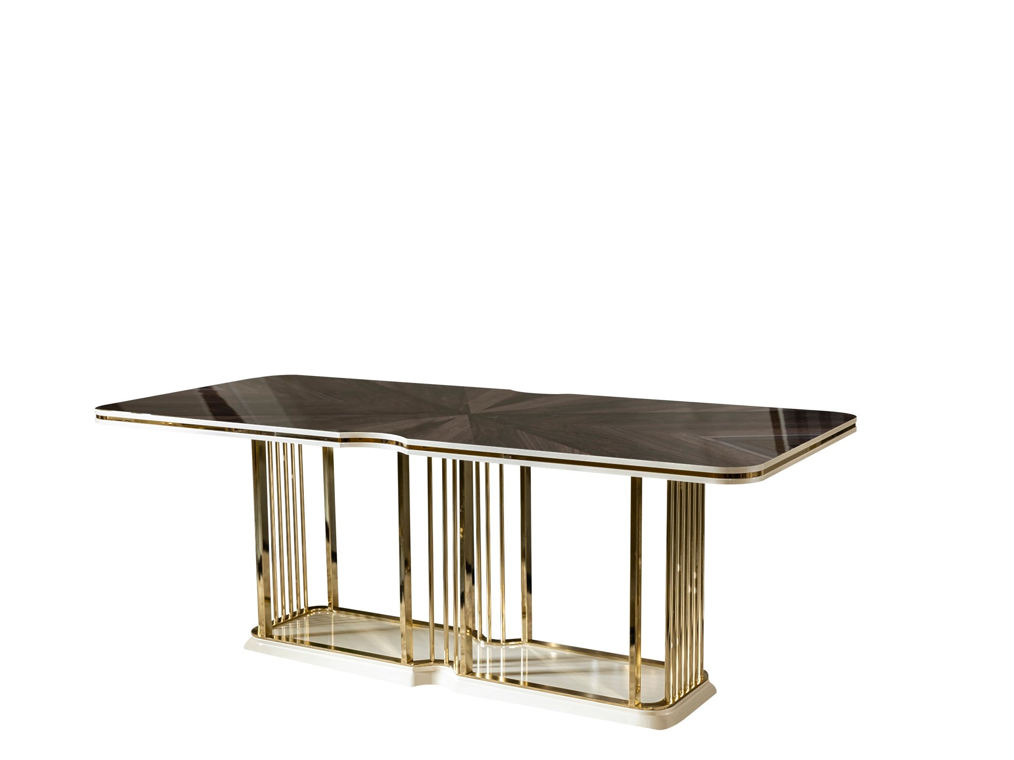 Bugatti Diningroom Set (Table & 6 Chair & Console With Mirror)