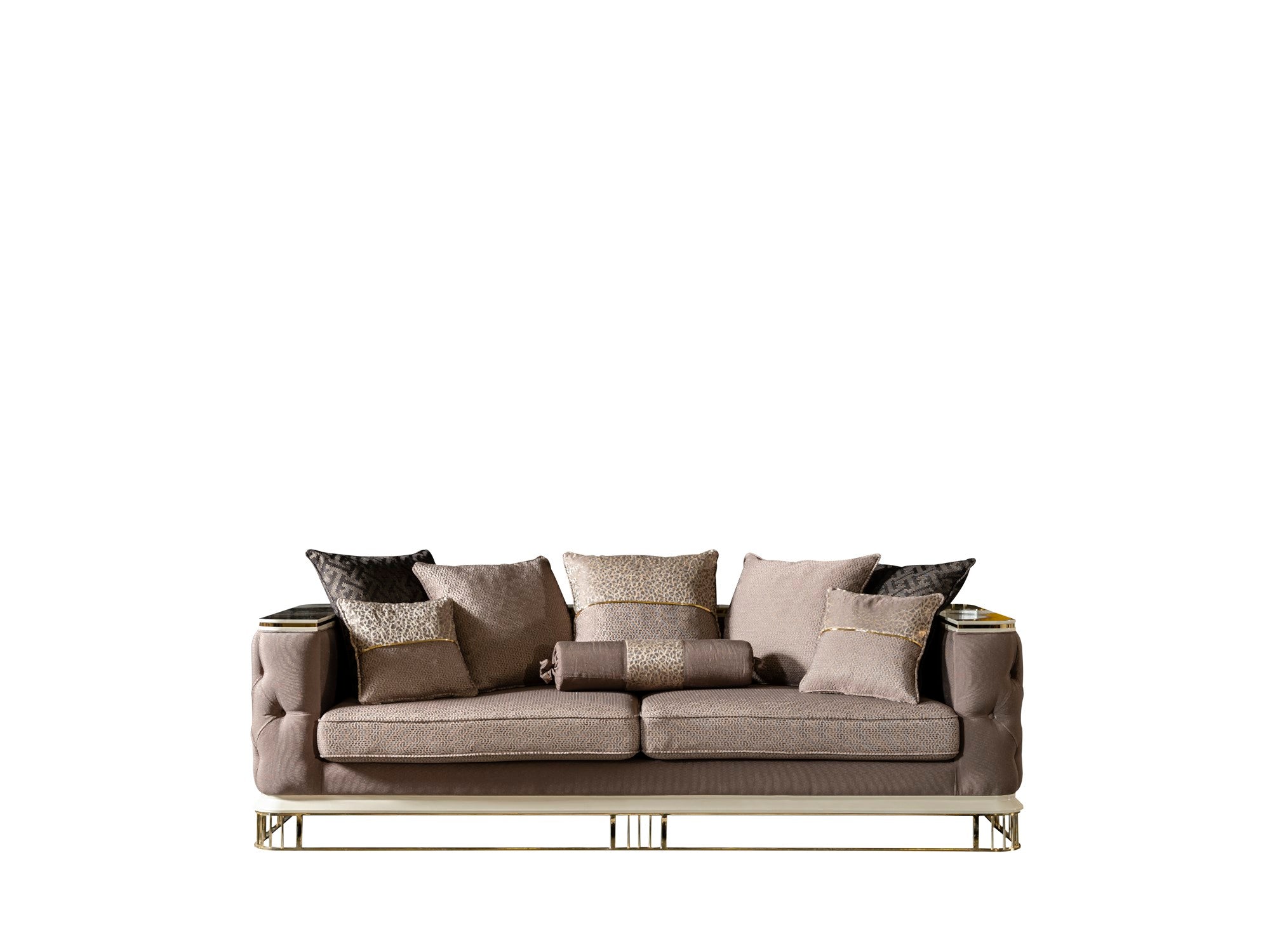 Bugatti Stationary Livingroom Set (1 Chester Sofa & 1 Sofa & 2 Chair)