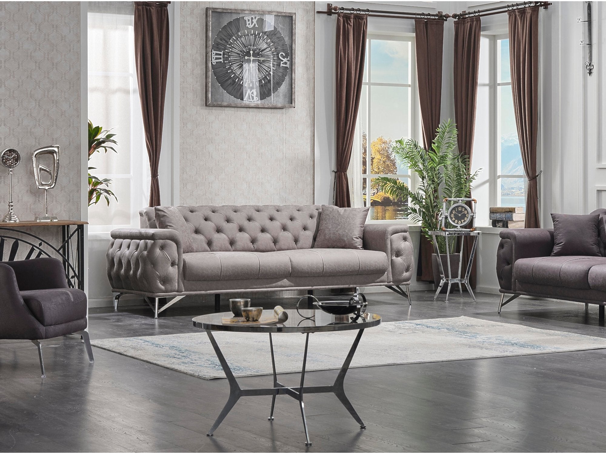 Costa Convertible Livingroom Set (2 Sofa & 2 Chair)