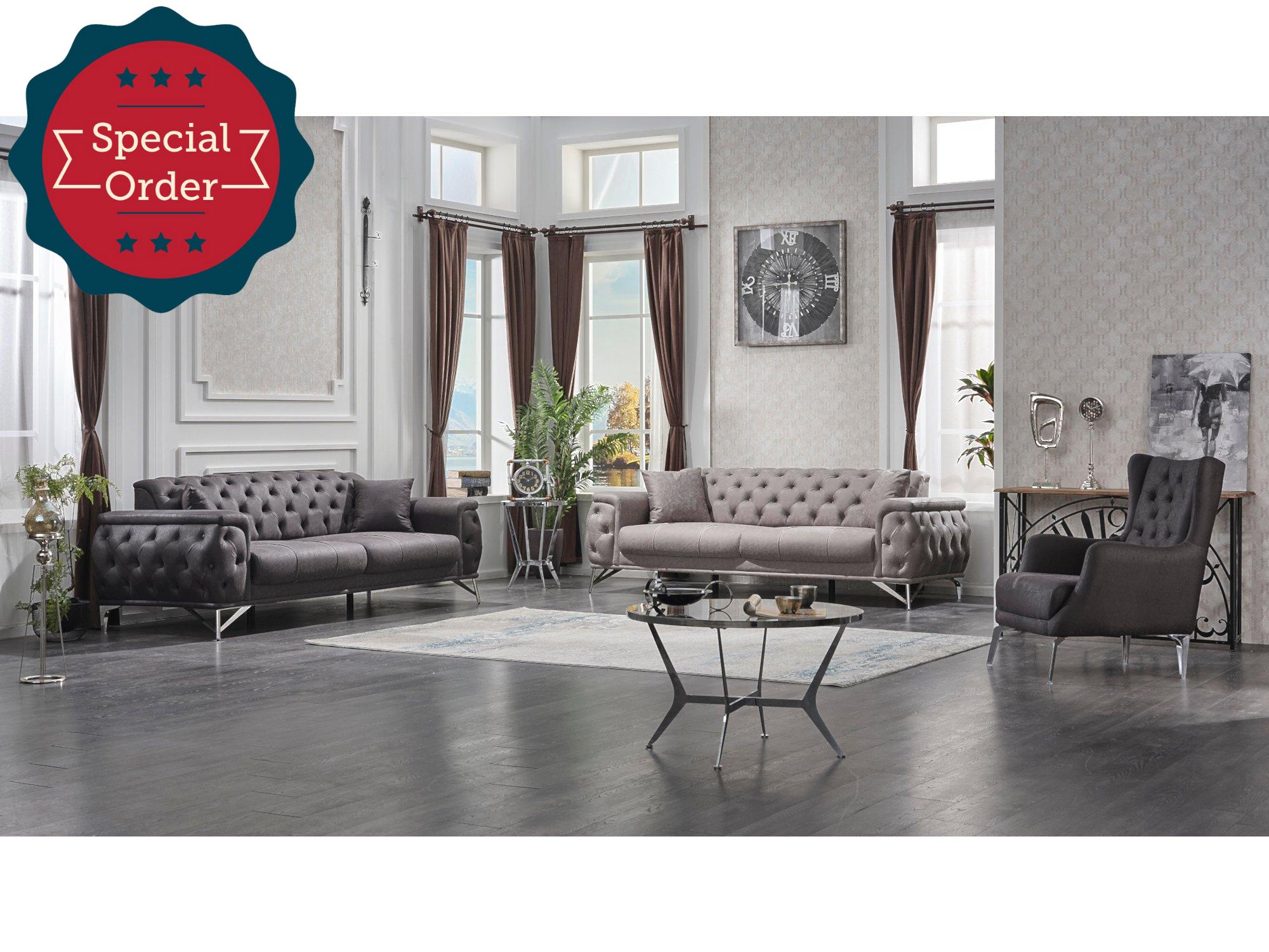 Costa Convertible Livingroom Set (2 Sofa & 2 Chair)