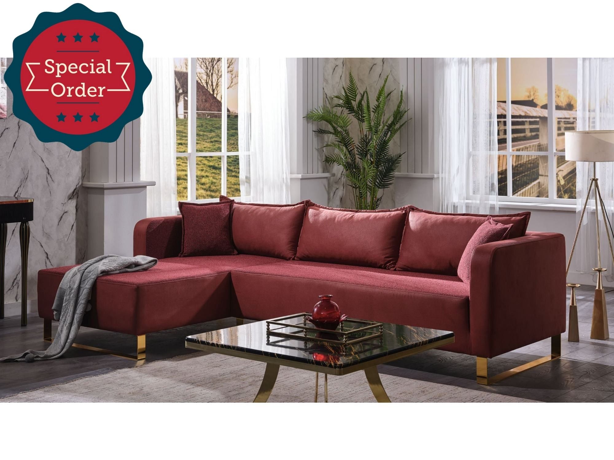 Dora Stationary Sectional