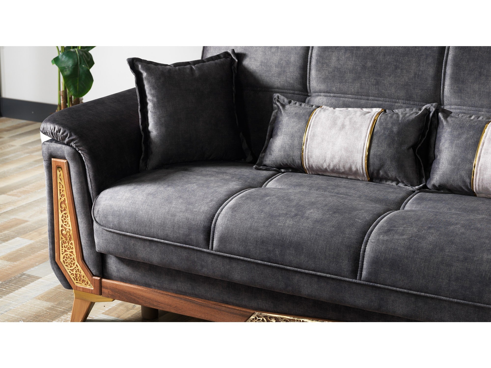 Efes Convertible Livingroom Set (2 Sofa & 2 Chair)