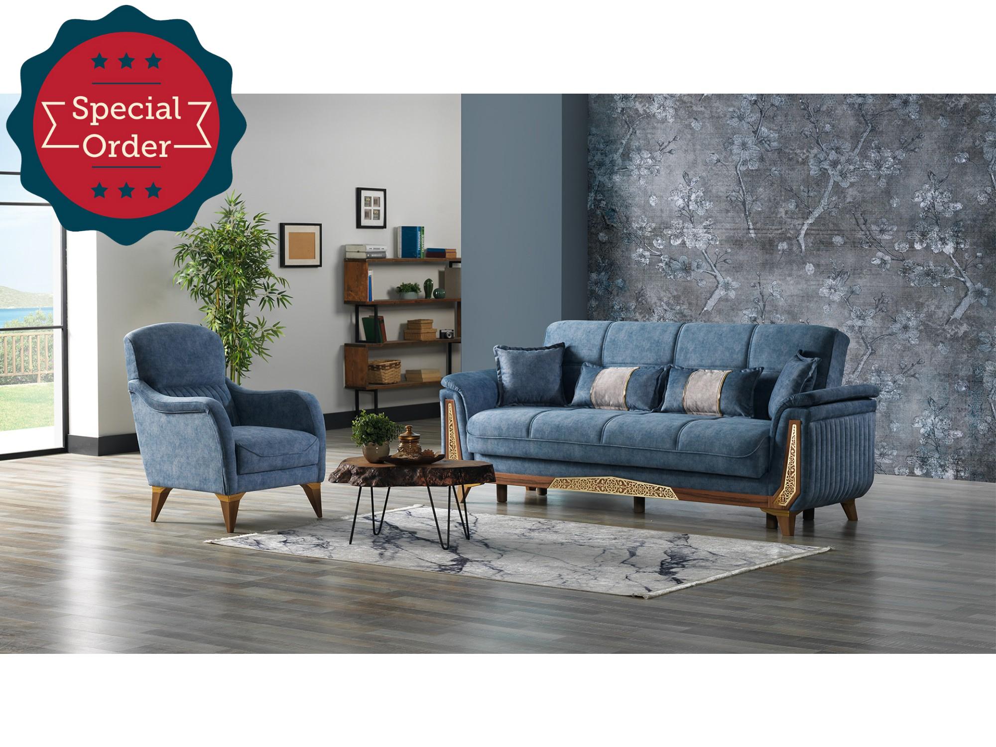 Efes Convertible Livingroom Set (2 Sofa & 2 Chair)