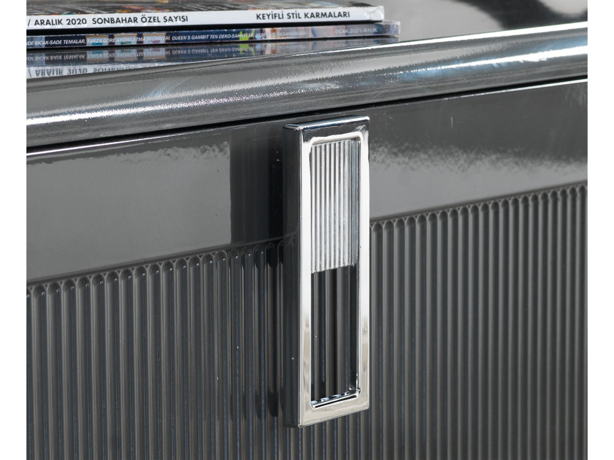 Elips Diningroom Consol With Mirror Anthracite