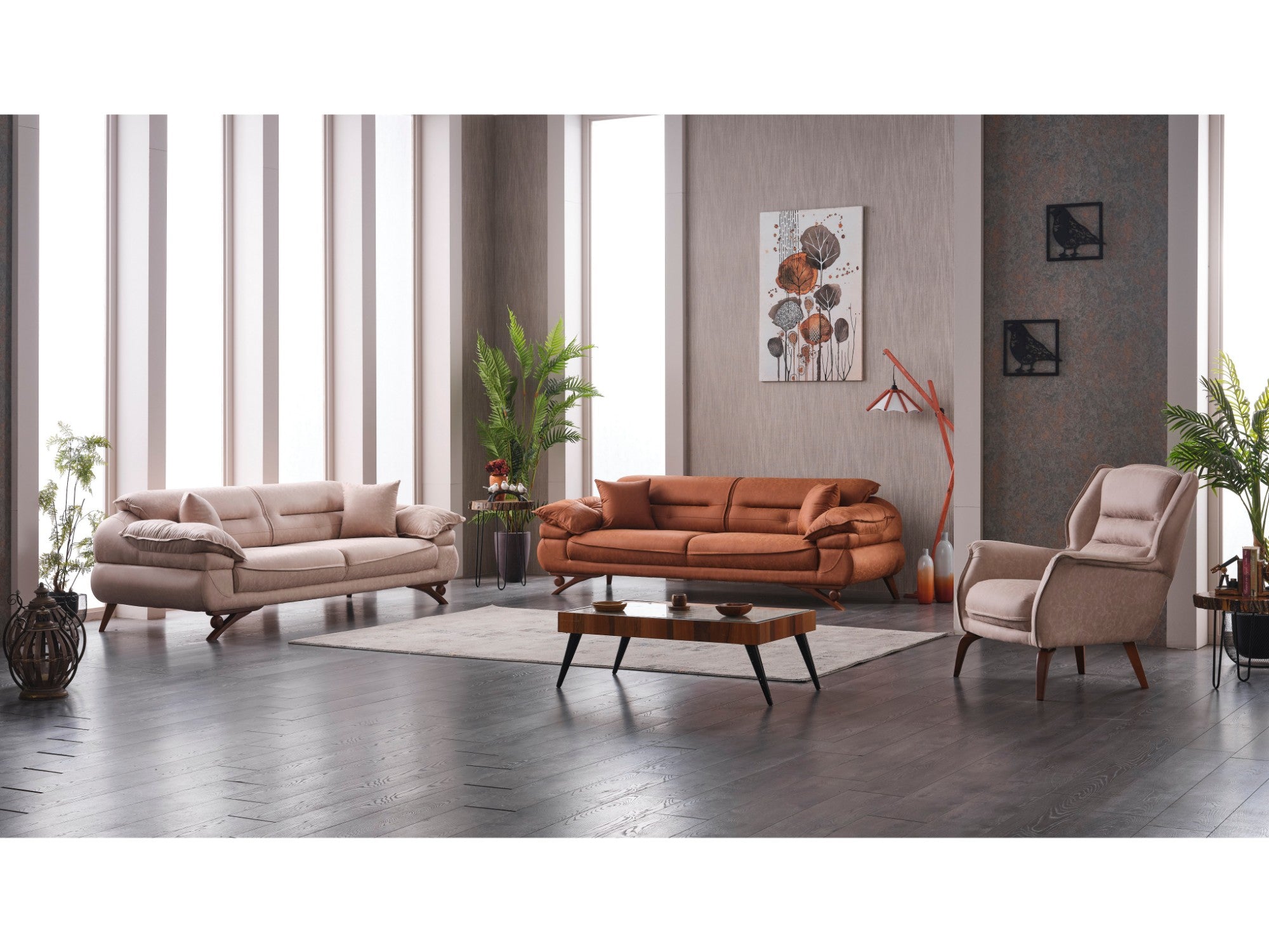 Florya Convertible Sofa