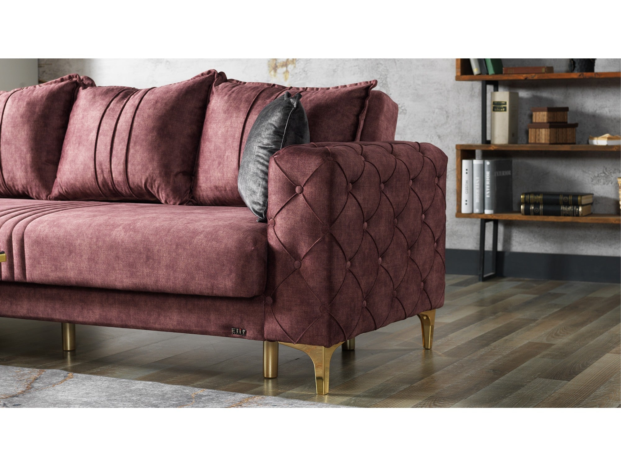 Flower Convertible Sectional