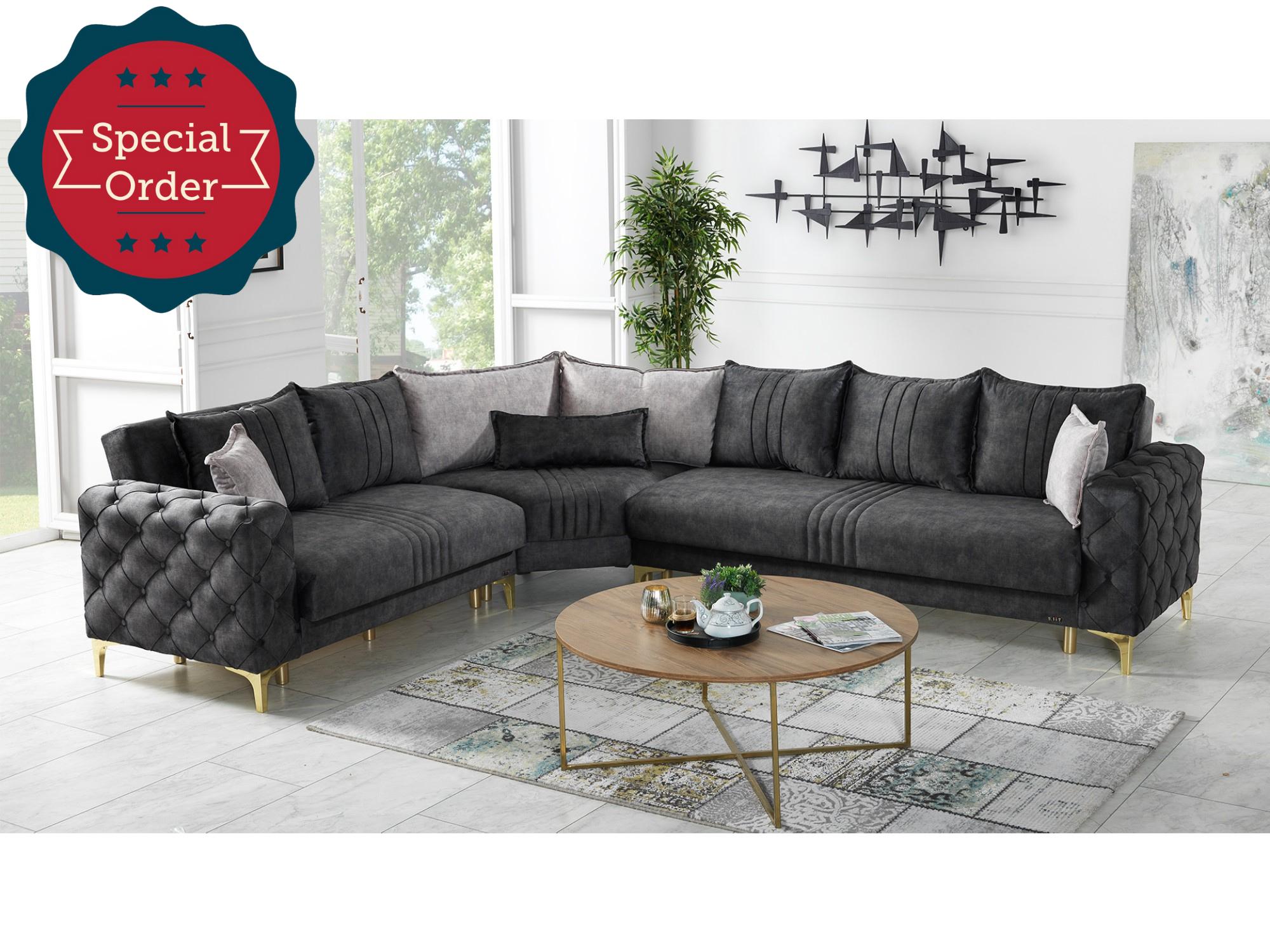 Flower Convertible Sectional