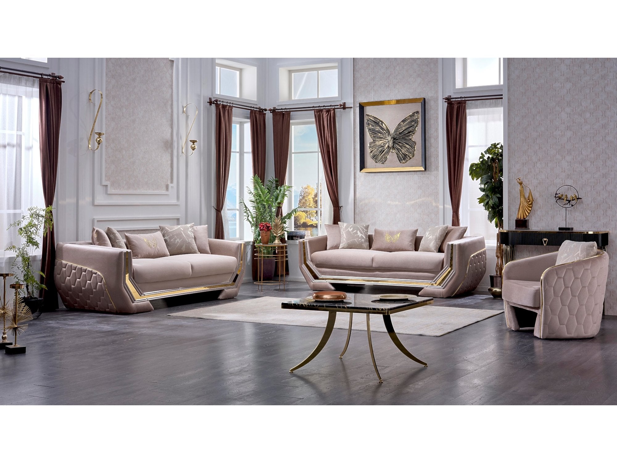 Hera Stationary Sofa