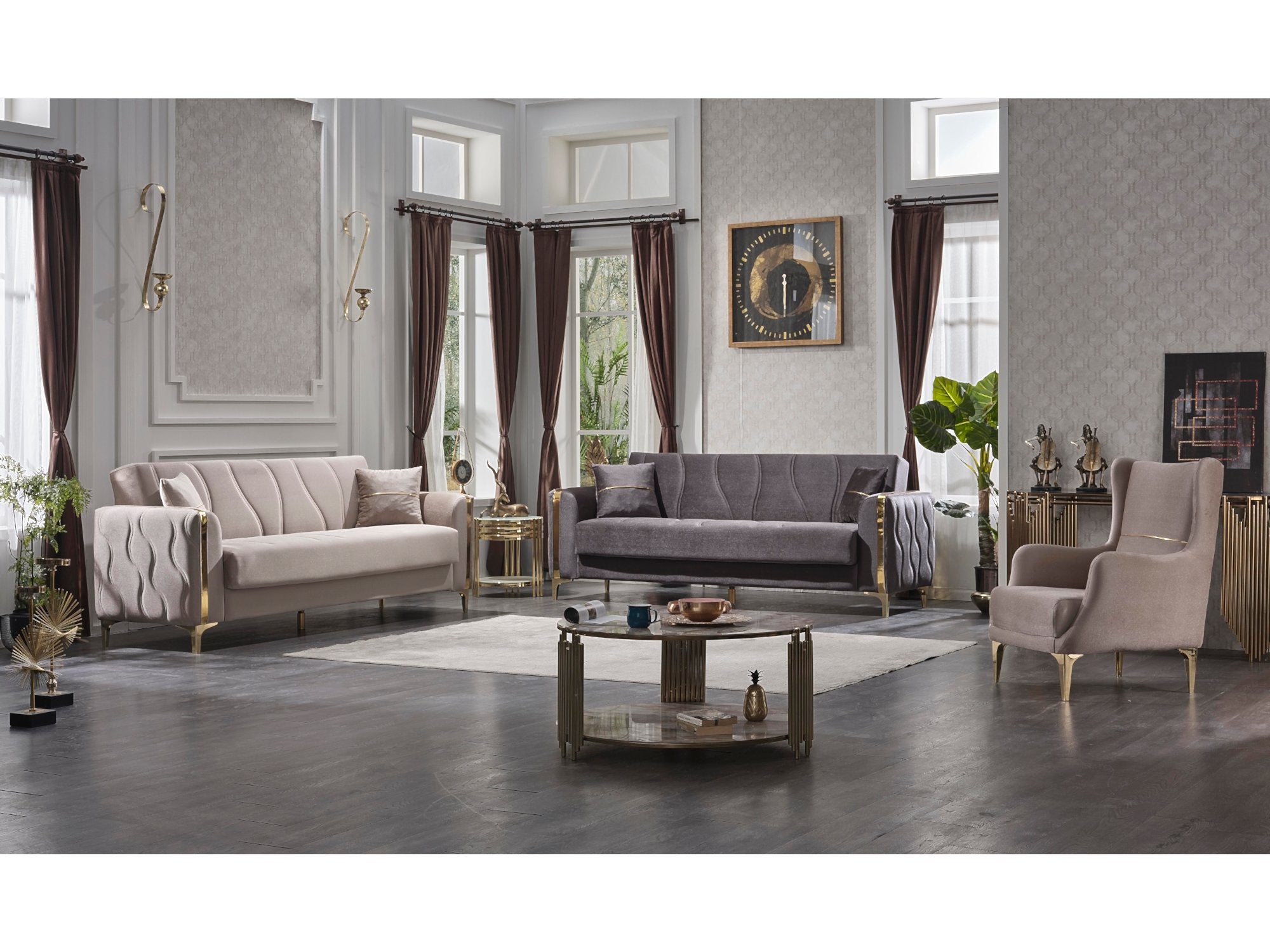 Latina Convertible Sofa