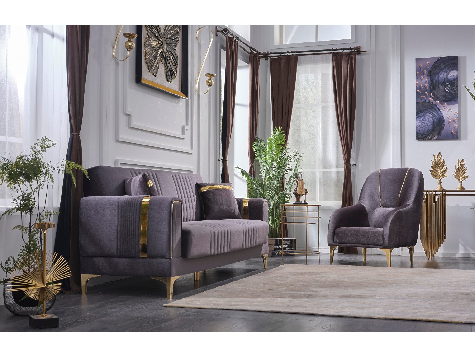 Merlin Convertible Sofa