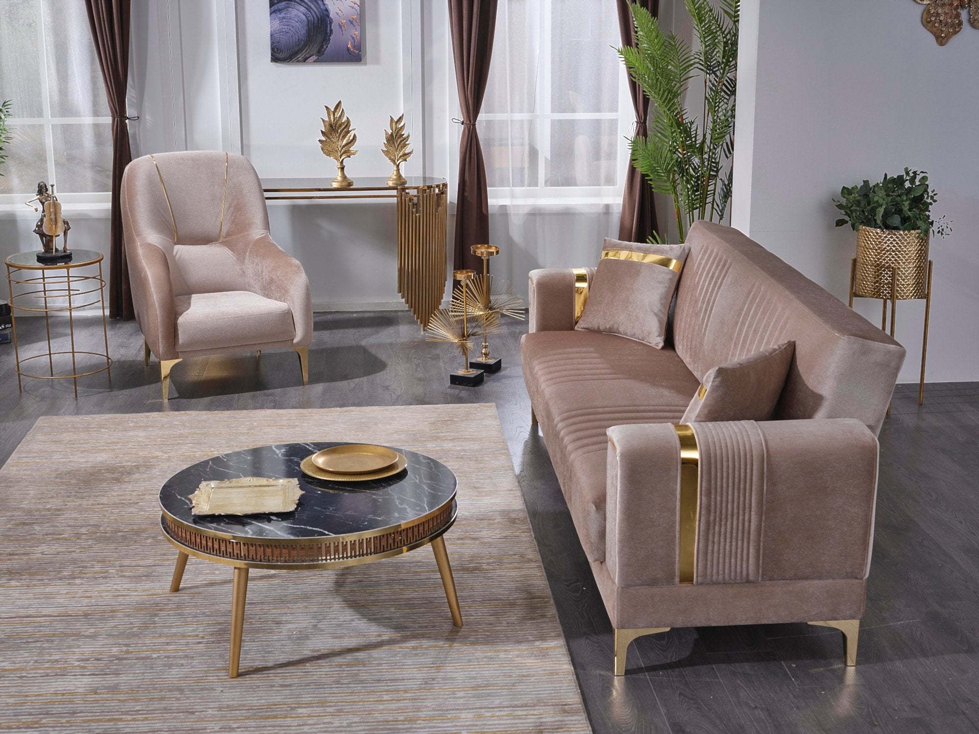 Merlin Convertible Sofa