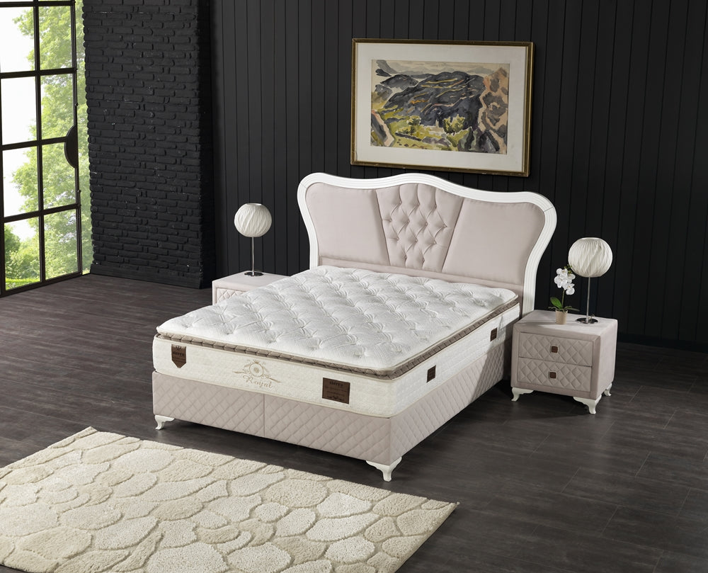Bianco Storage Bed Cream