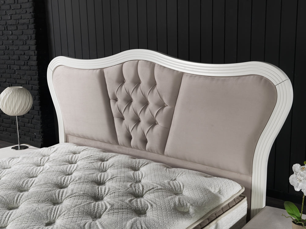 Bianco Storage Bed Cream