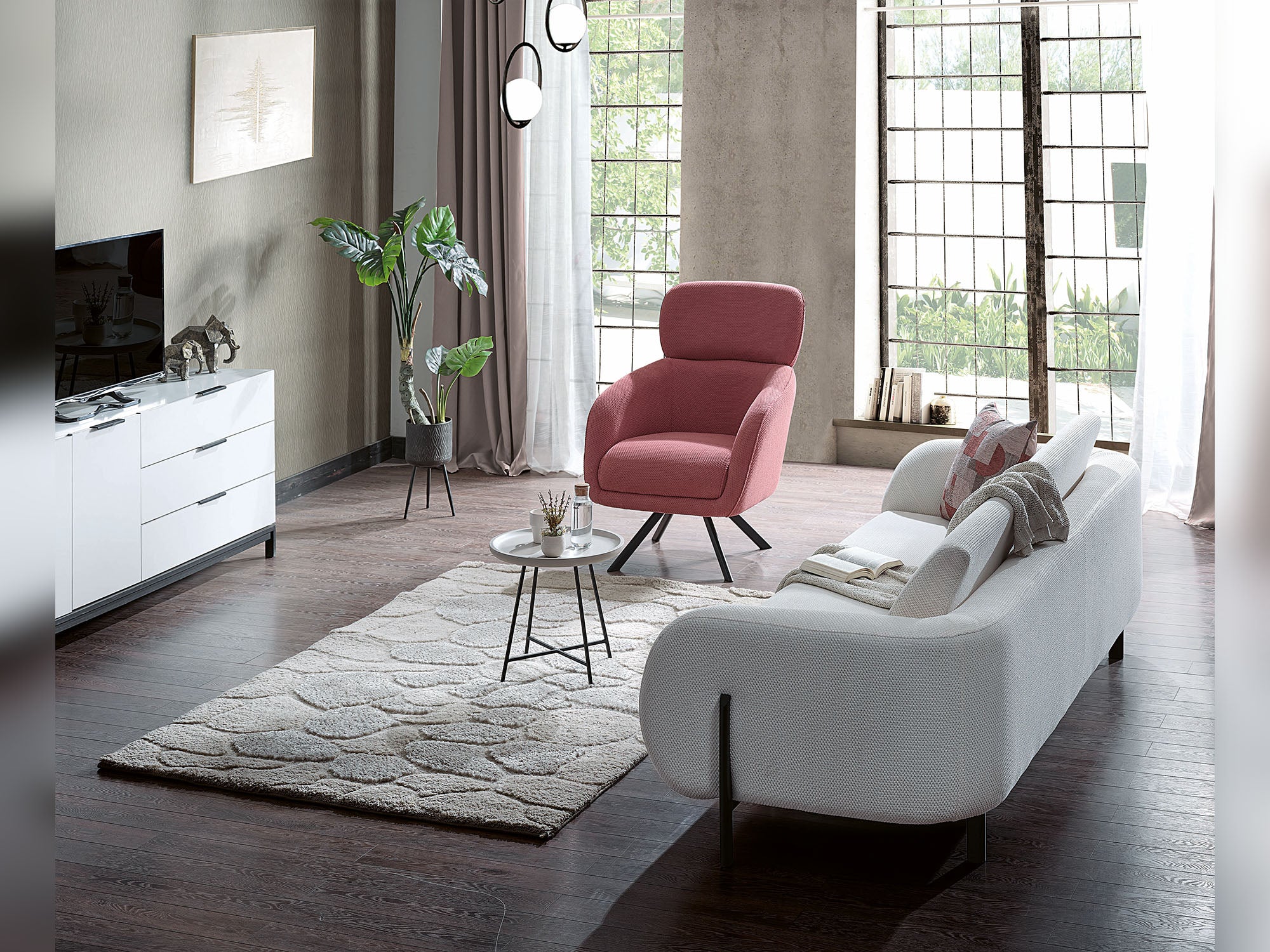 Moon Stationary Sofa